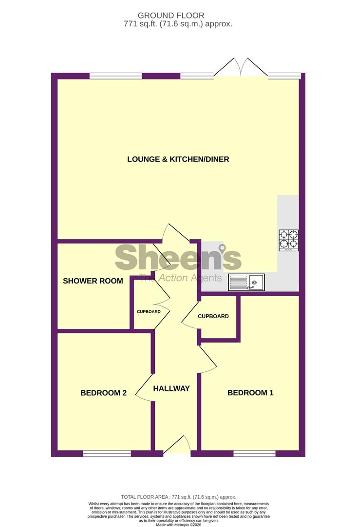 10, Park Gate Corner, Little Clacton floorplan