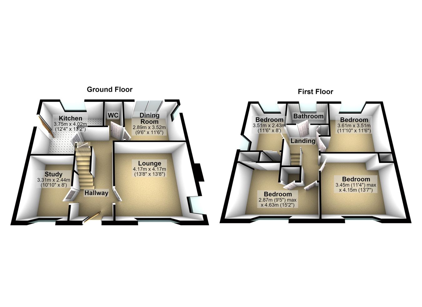 2, Greenway, Holmfirth floorplan