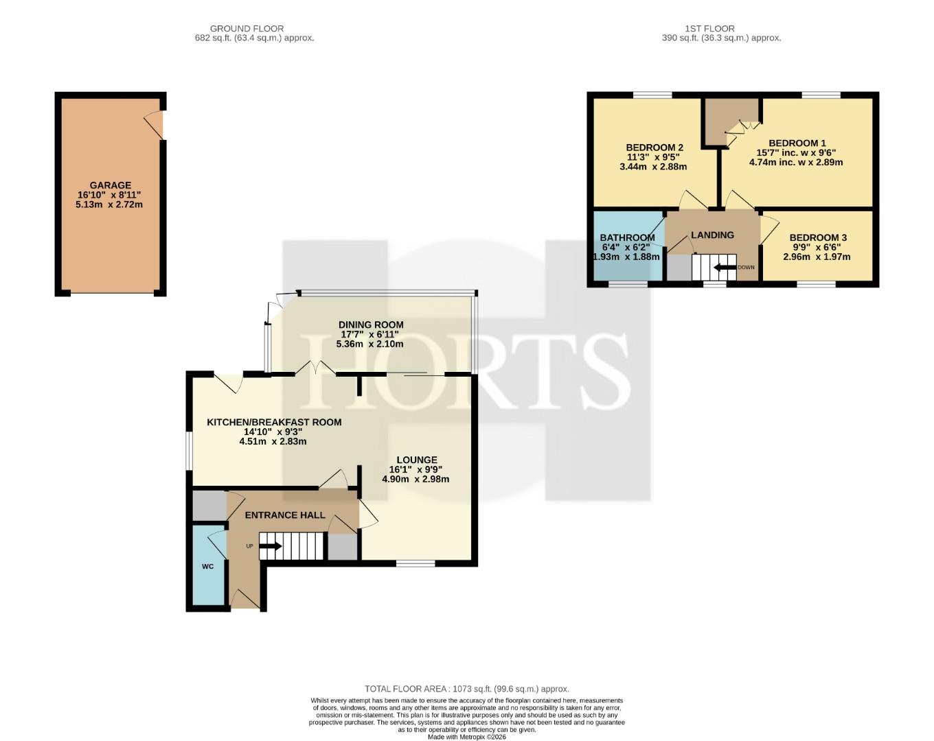 24, Yeoman Meadow, Northampton floorplan