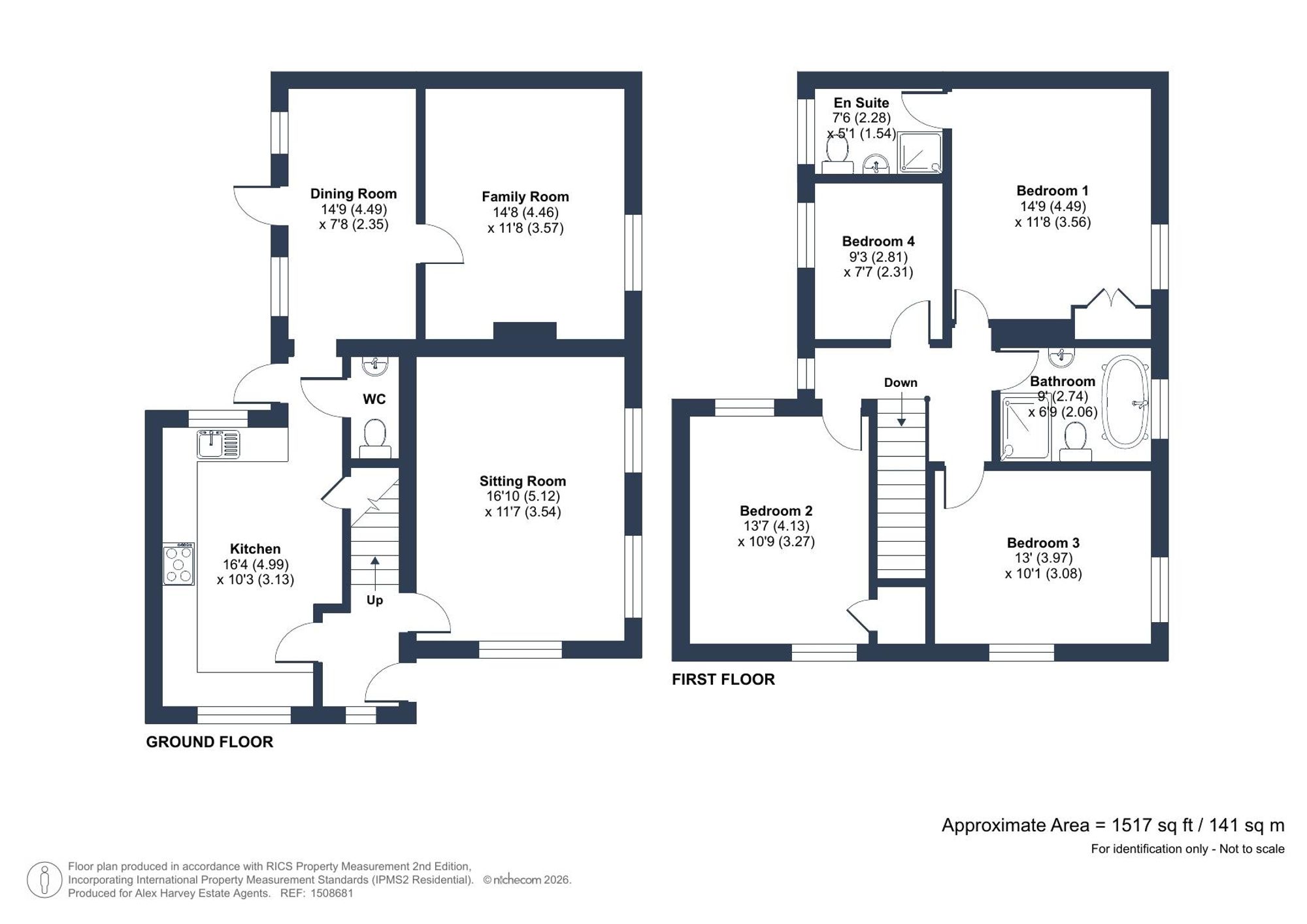 Groomsland Cottage, Billingshurst floorplan