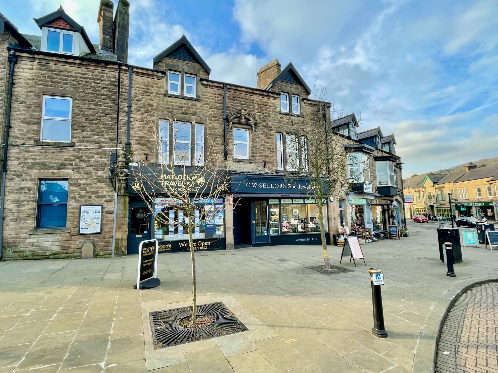 1-bed flat on Flat 2, 8, Crown Square, Matlock, £115,000