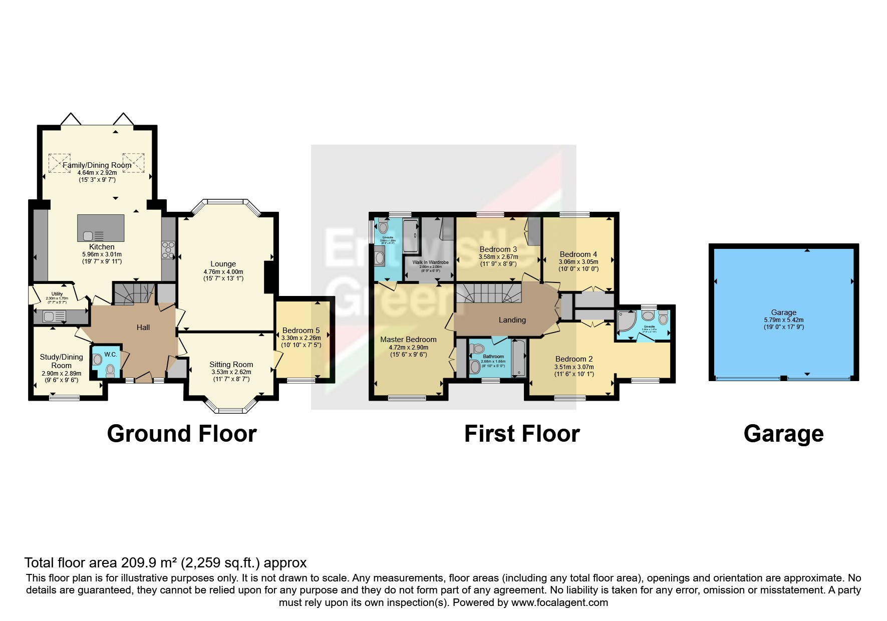 10, Meadowland Close, Leyland floorplan