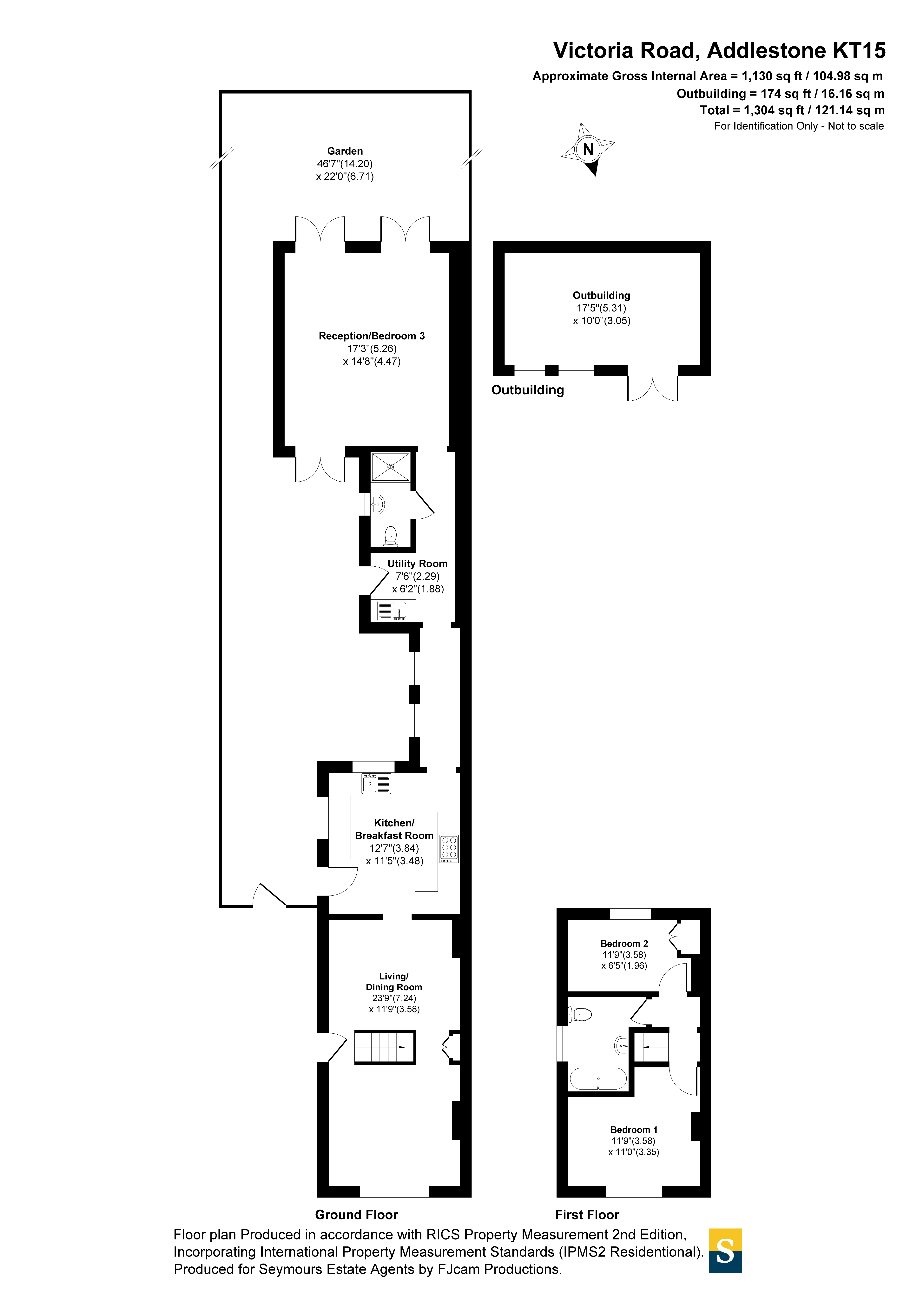 4, Victoria Road, Surrey floorplan