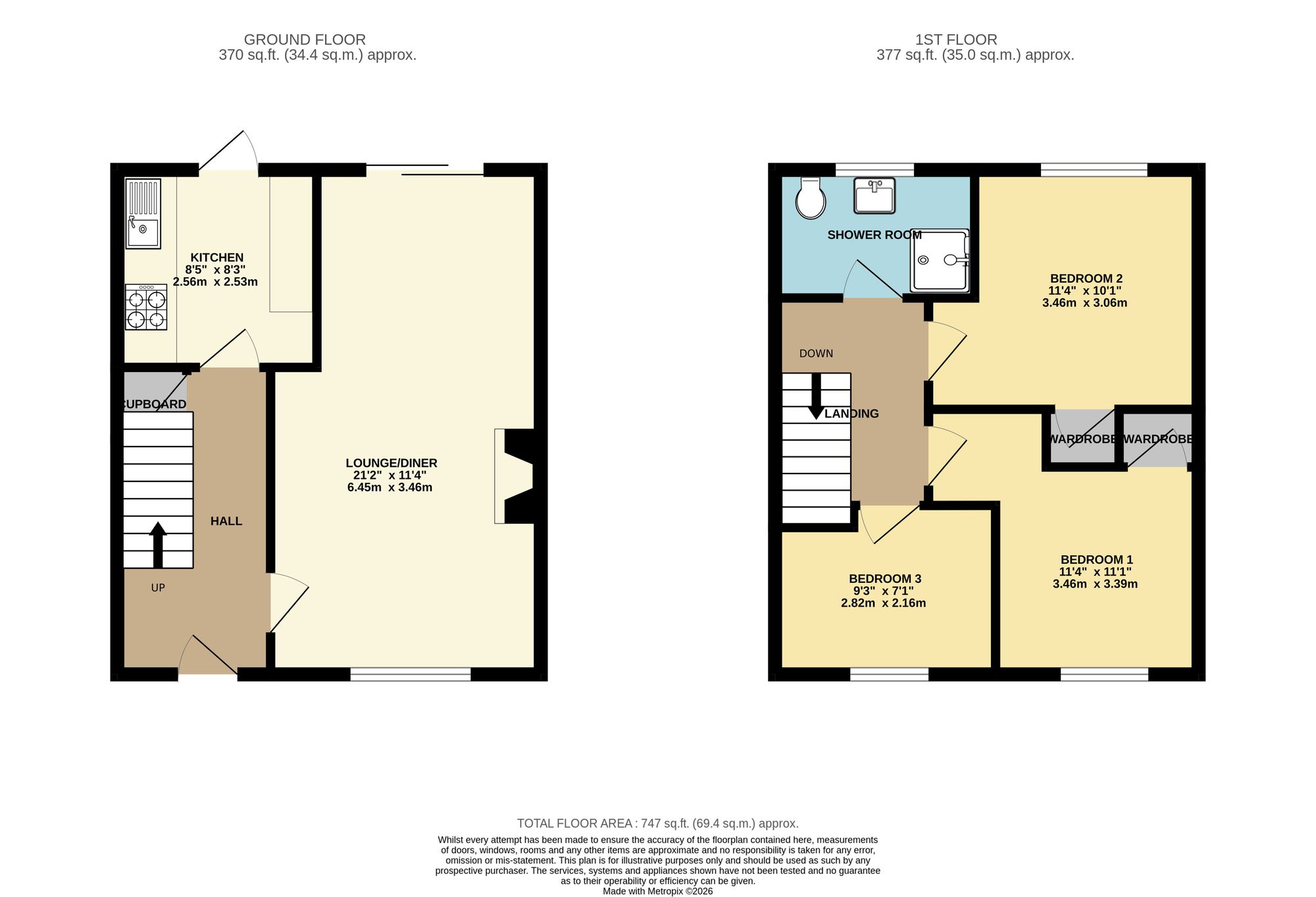 4 Queensferry Parade, Leicester floorplan