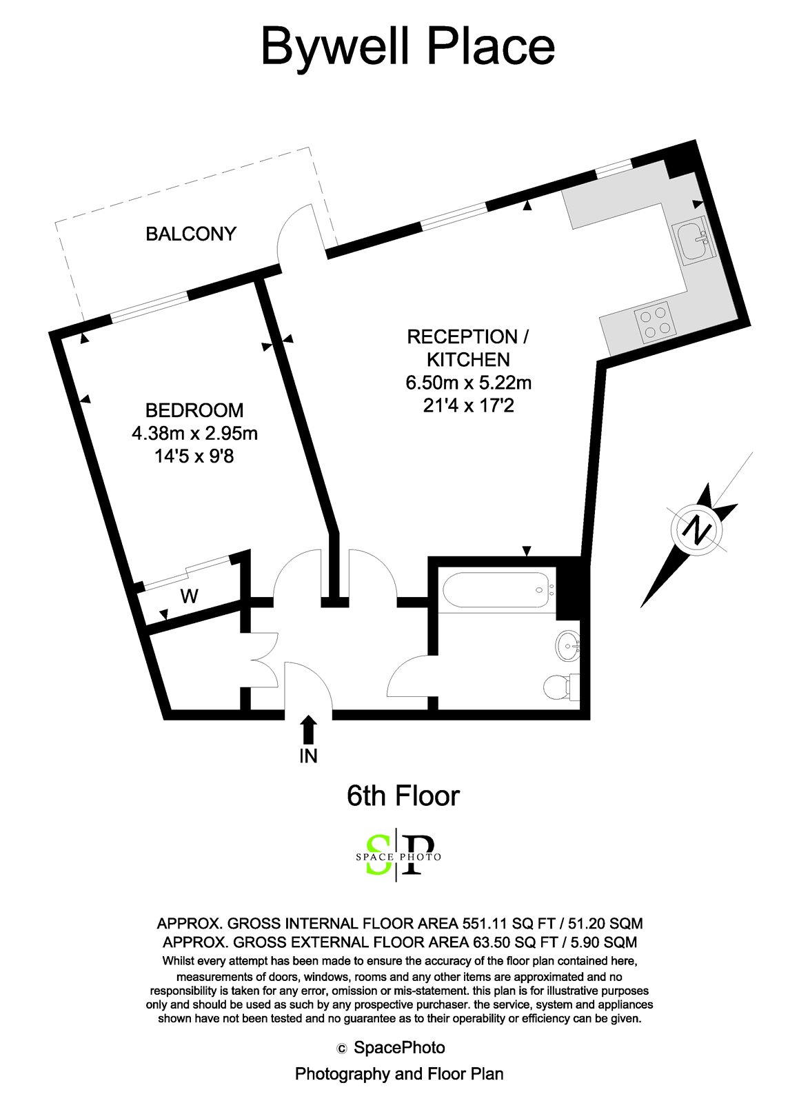 1 Bedrooms Flat for sale in Bywell Place, London E16