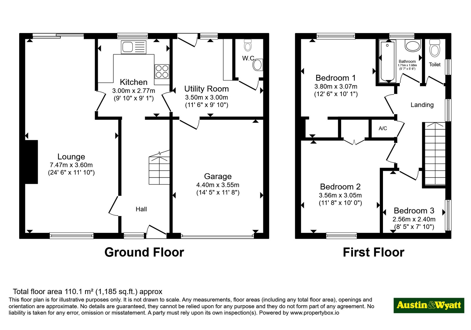 68, Bader Road, Poole floorplan