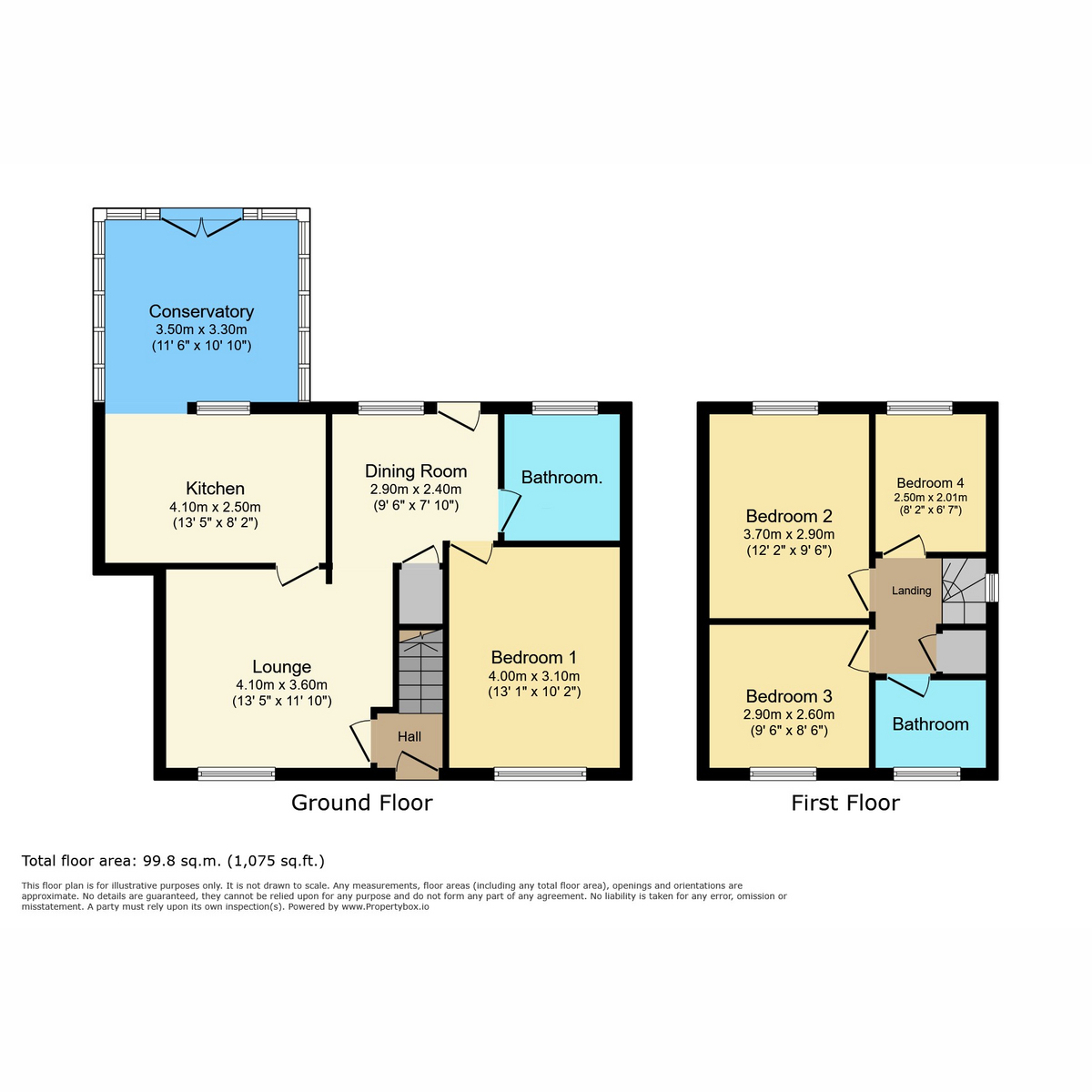 2, Bowland Drive, Barton Seagrave, floorplan