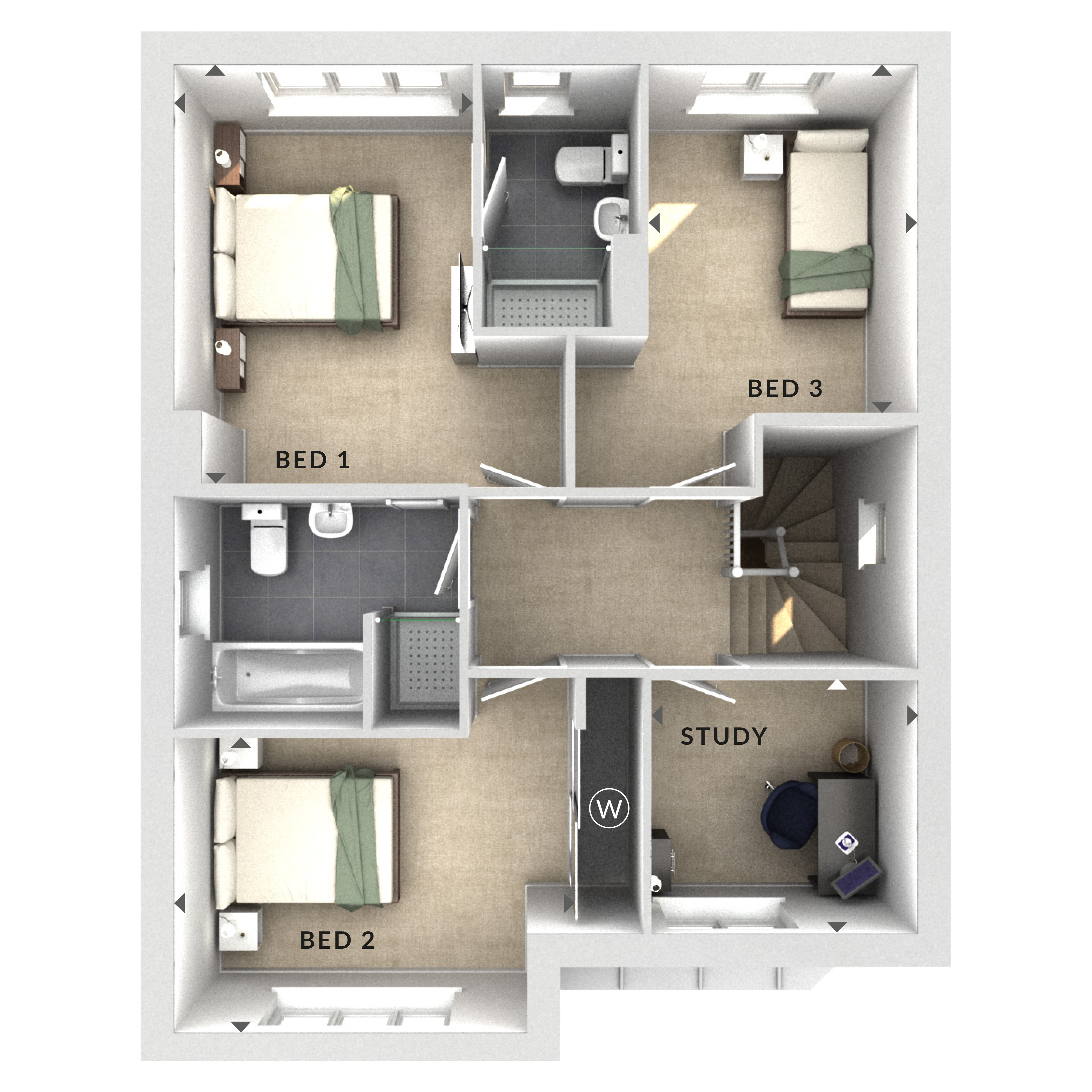 Stafford Road, Penkridge floorplan