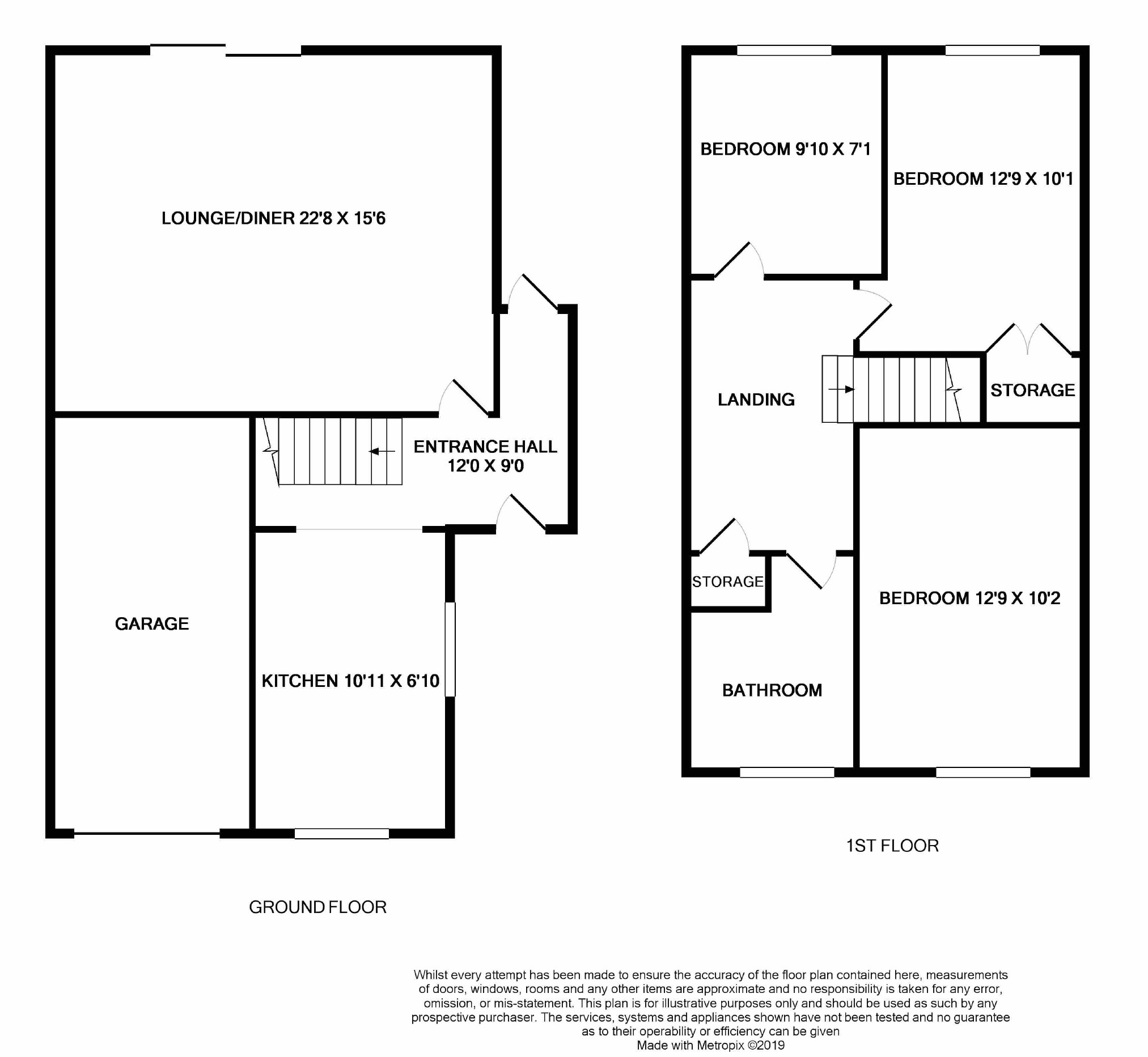 3 Bedrooms Semi-detached house for sale in Andrew Close, Stanford-Le-Hope, Essex SS17