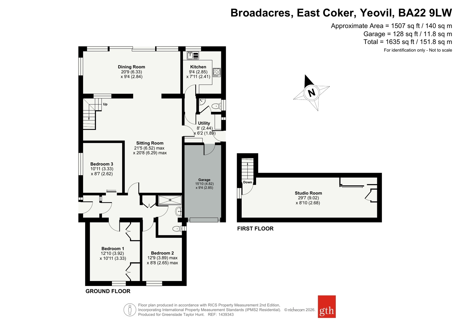 29, Broadacres, Yeovil floorplan
