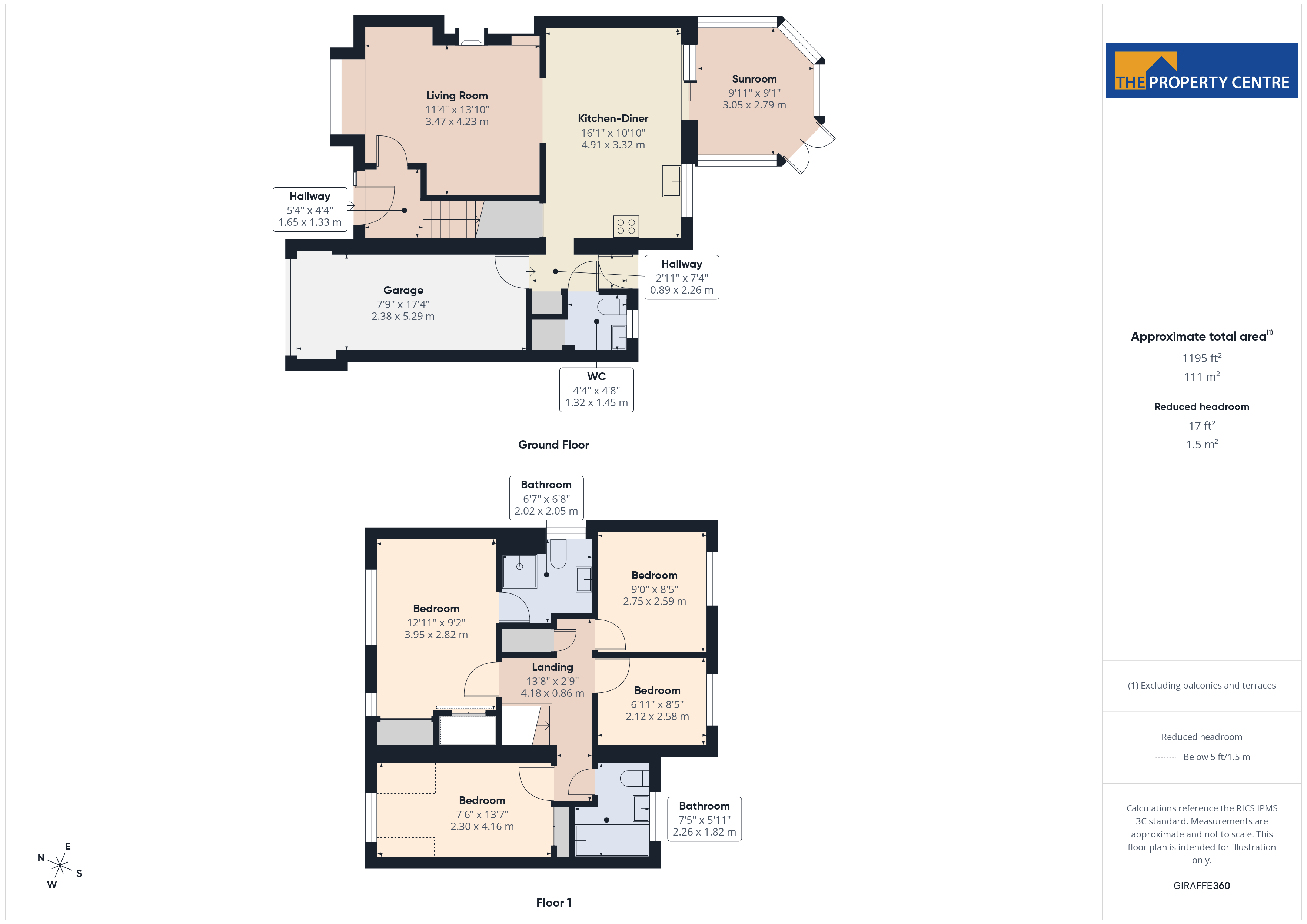 9, Wren Close, Gloucester floorplan