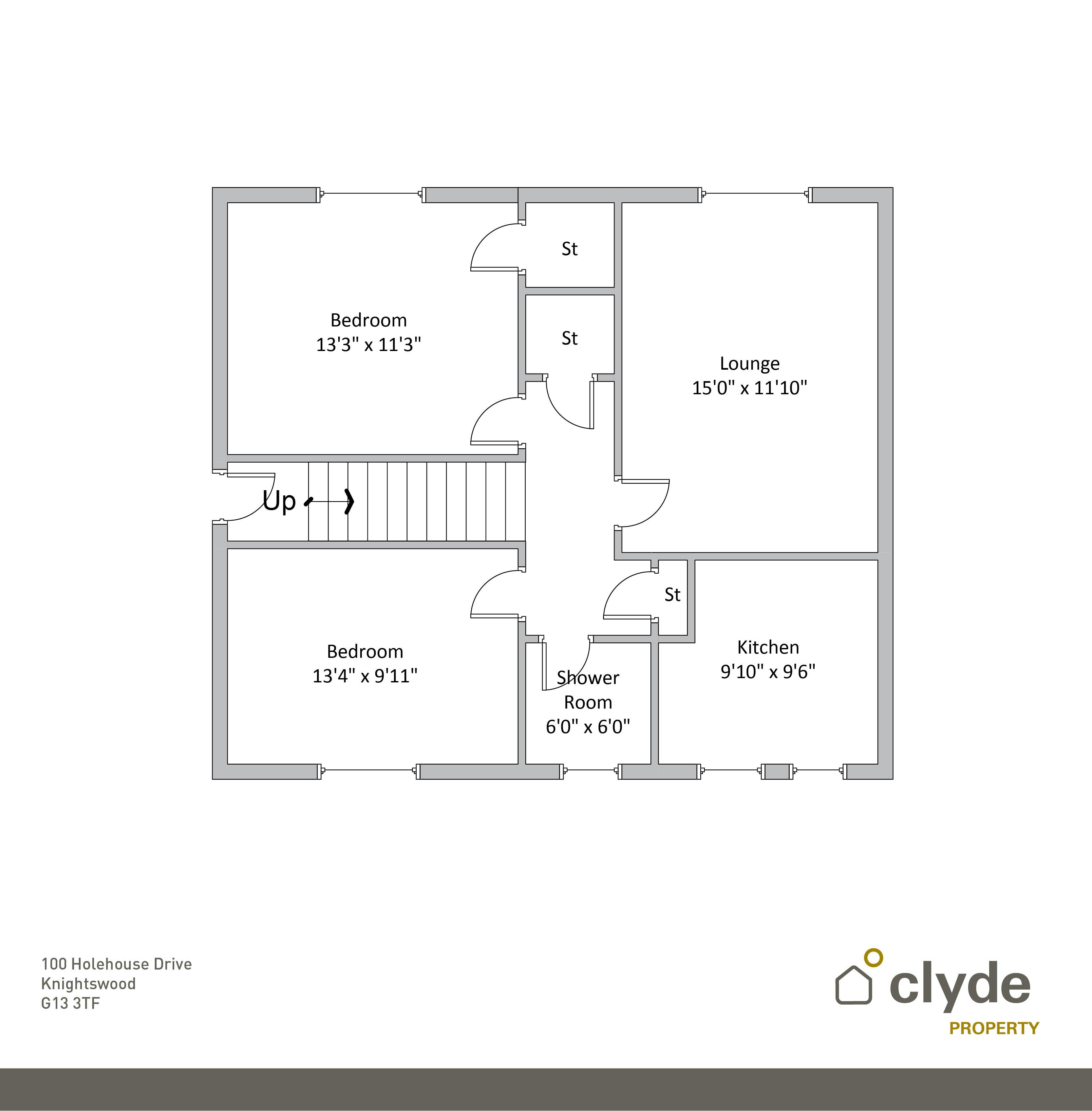 2 Bedrooms Flat for sale in Holehouse Drive, Knightswood, Glasgow G13