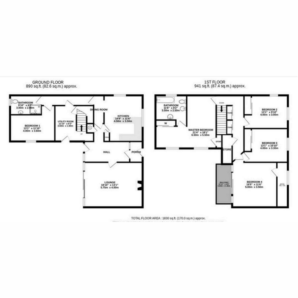 Fradon, Strathpeffer, Contin floorplan