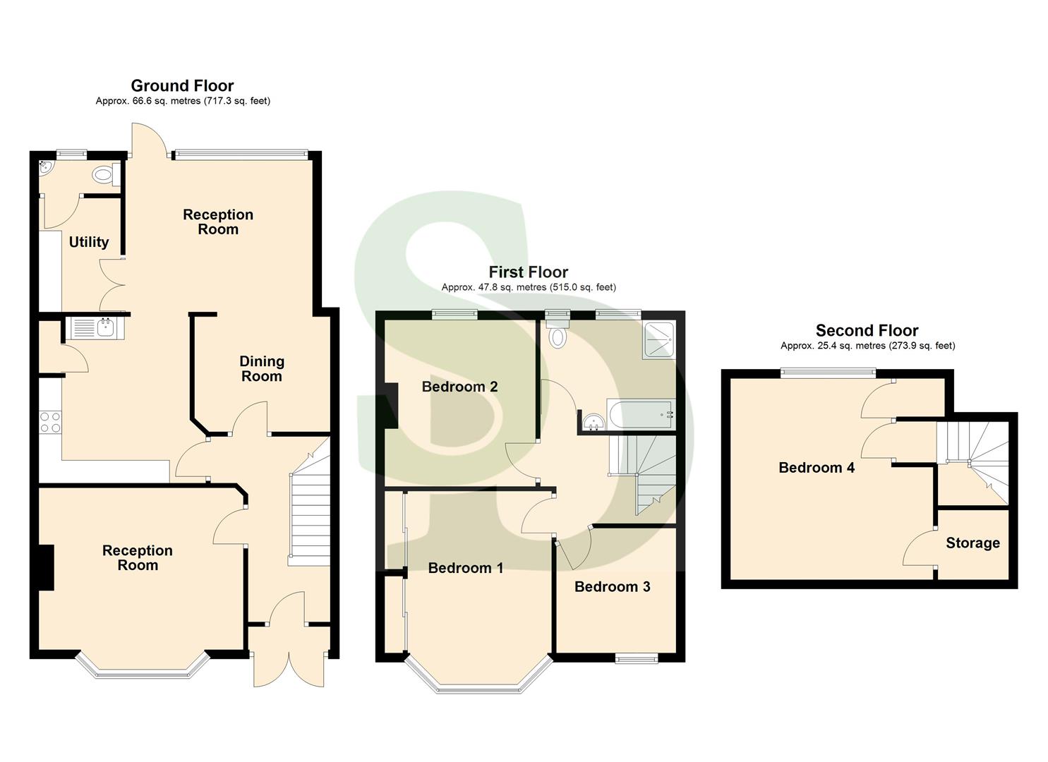 8, Vernon Road, Ilford floorplan