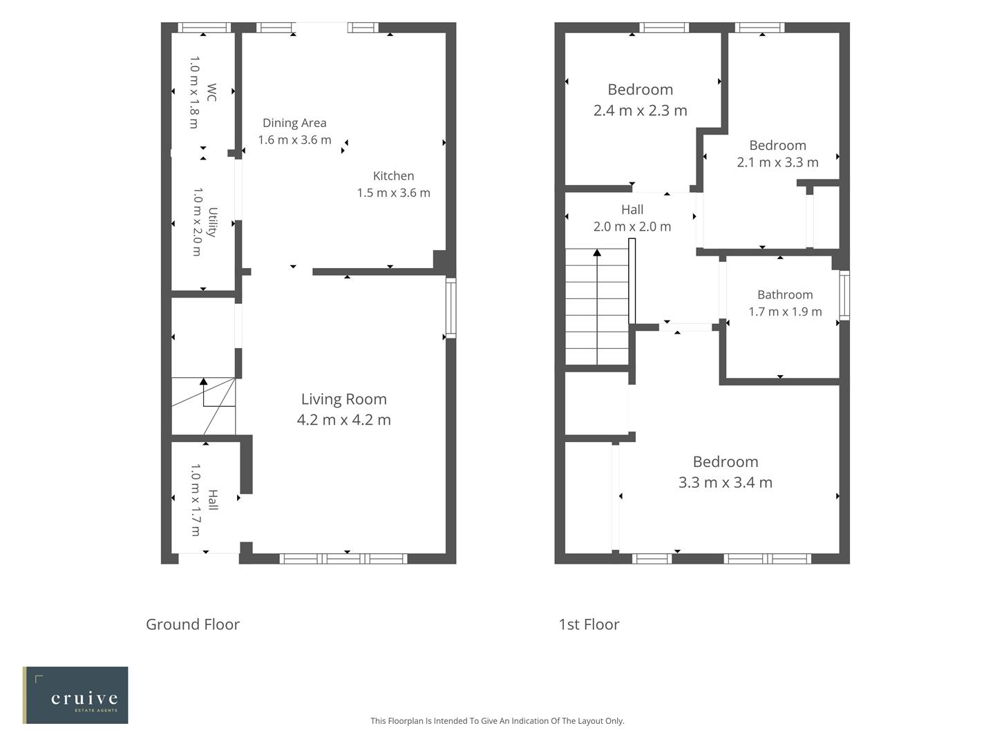 17, Cot Castle View East, Larkhall floorplan