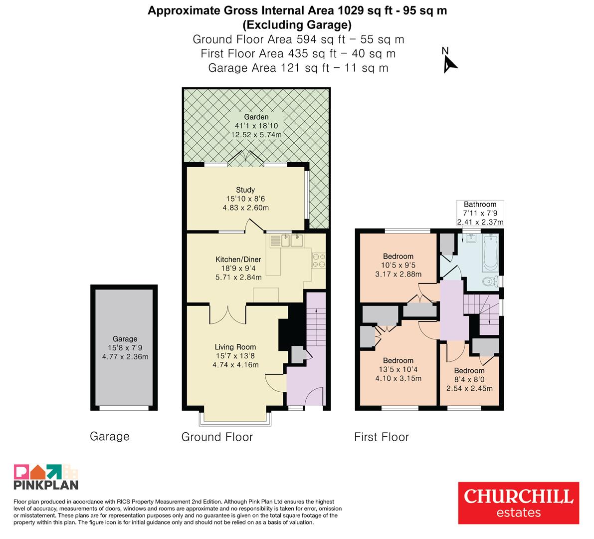 25, Wimborne Close, Buckhurst Hill floorplan