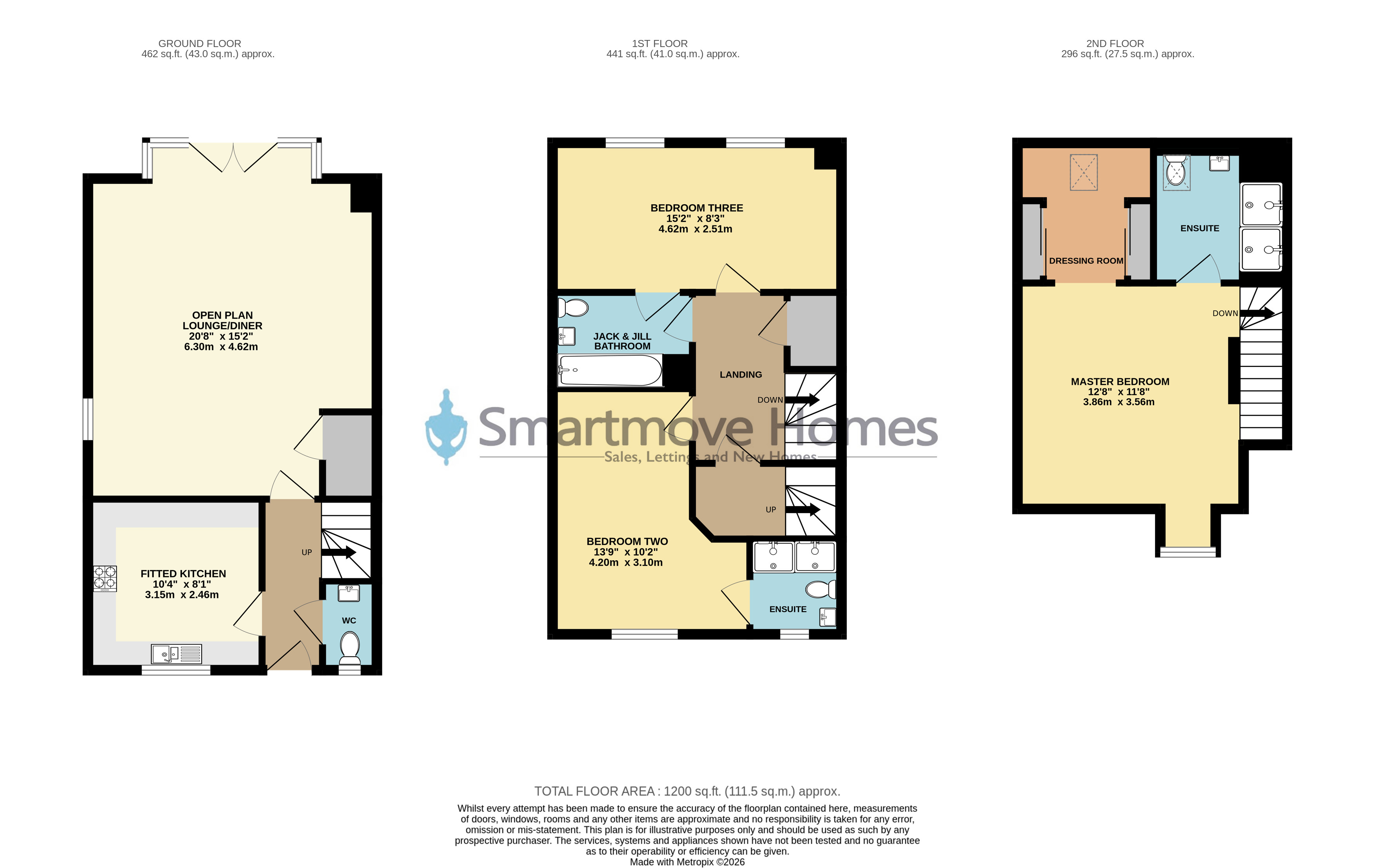 51, Copse Drive, Ripley floorplan
