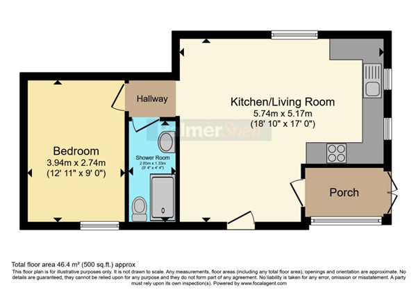 Flat 1, 2, Bradburne Road, Dorset floorplan