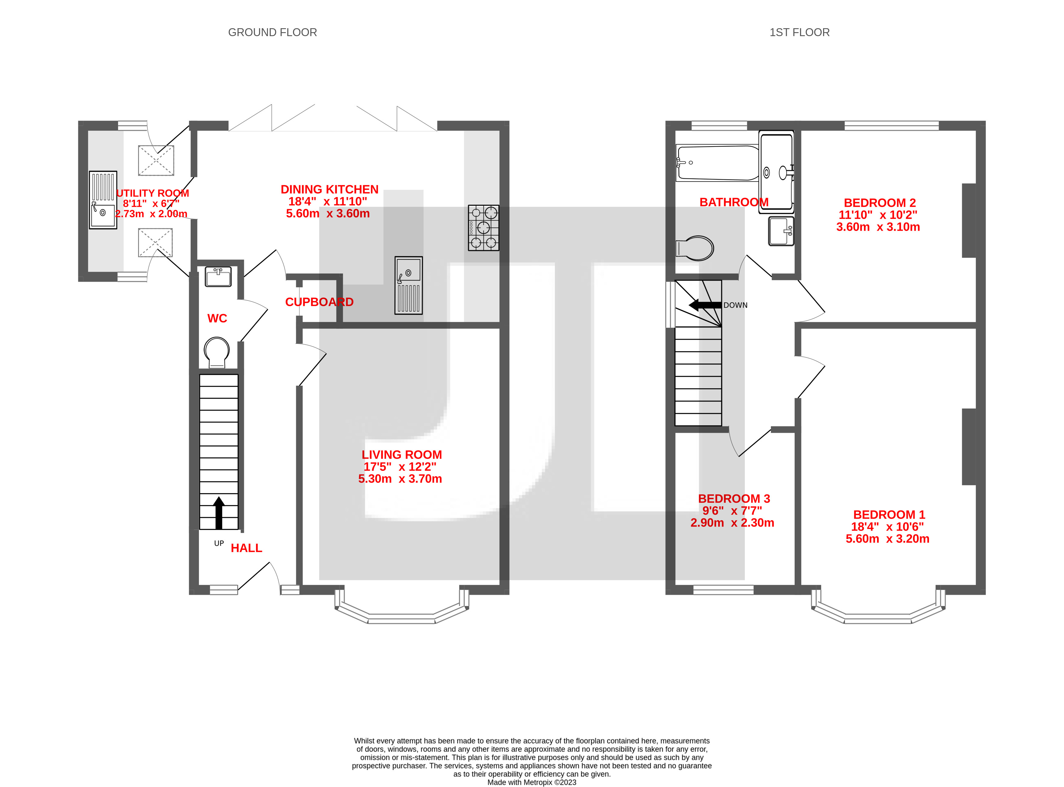 Otley Road, Eldwick, Bingley, West Yorkshire BD16, 3 bedroom semi
