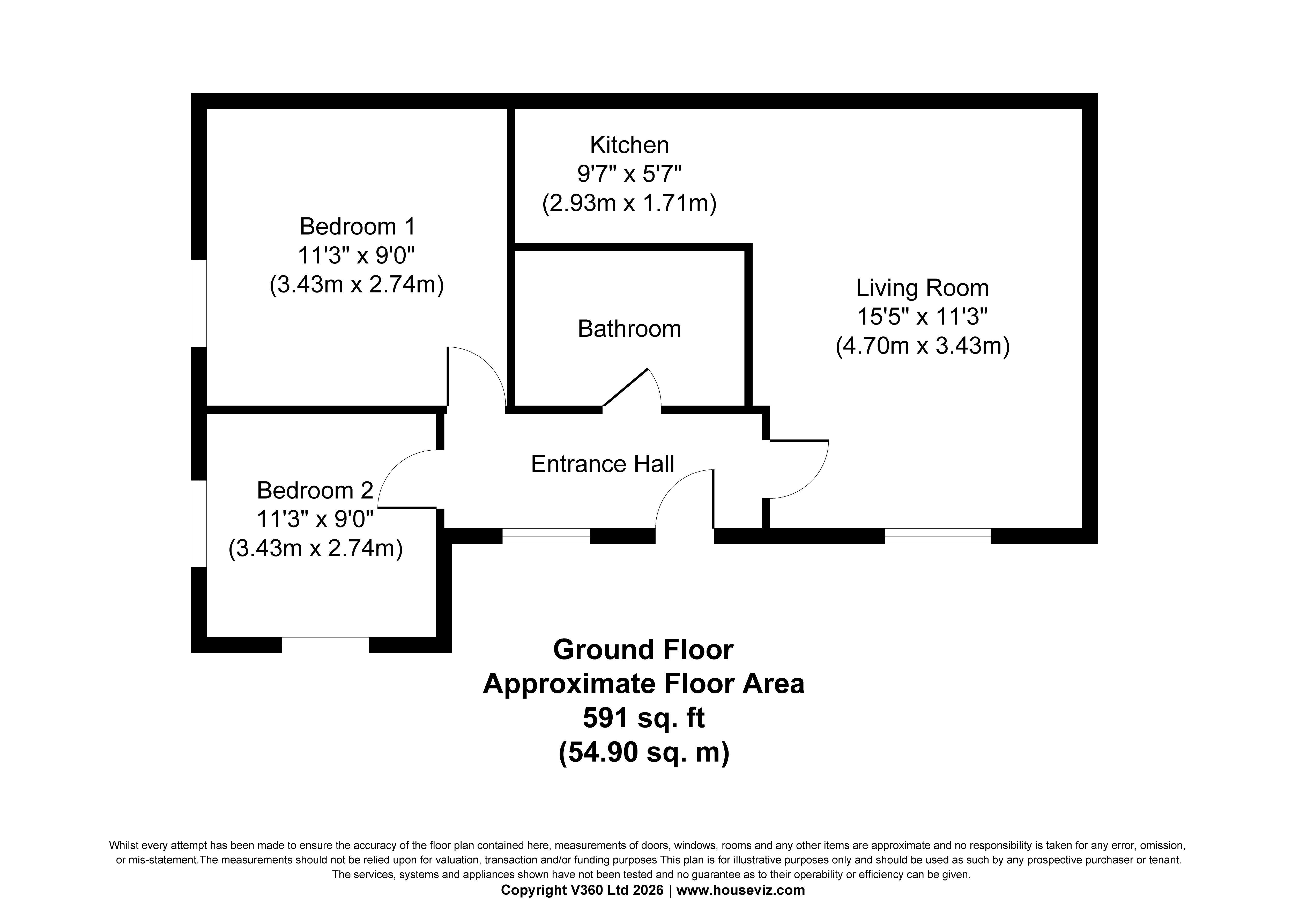 The Corner Post, Apartment 9, 2, High Street, Sudbury floorplan