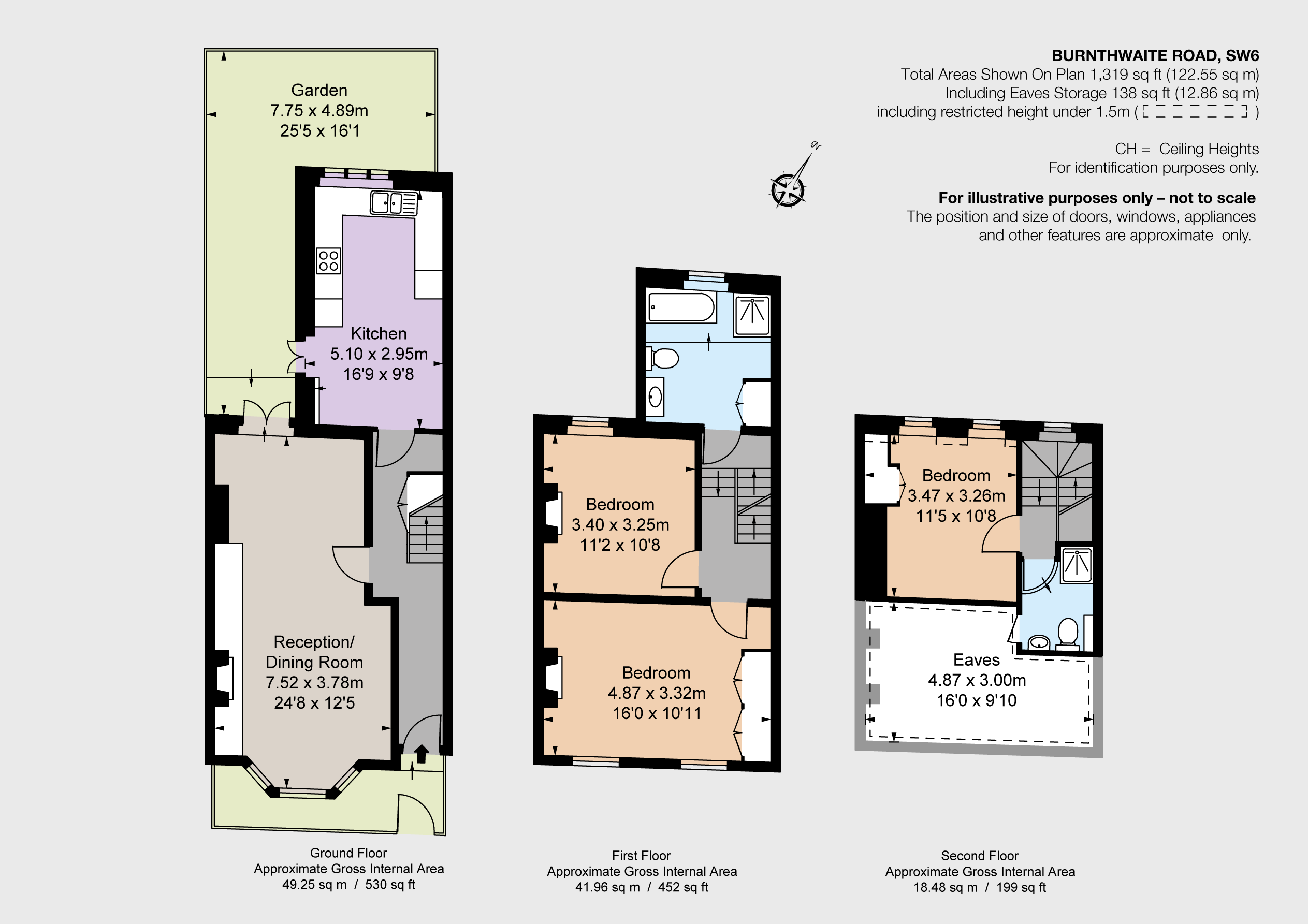 53, Burnthwaite Road, London floorplan