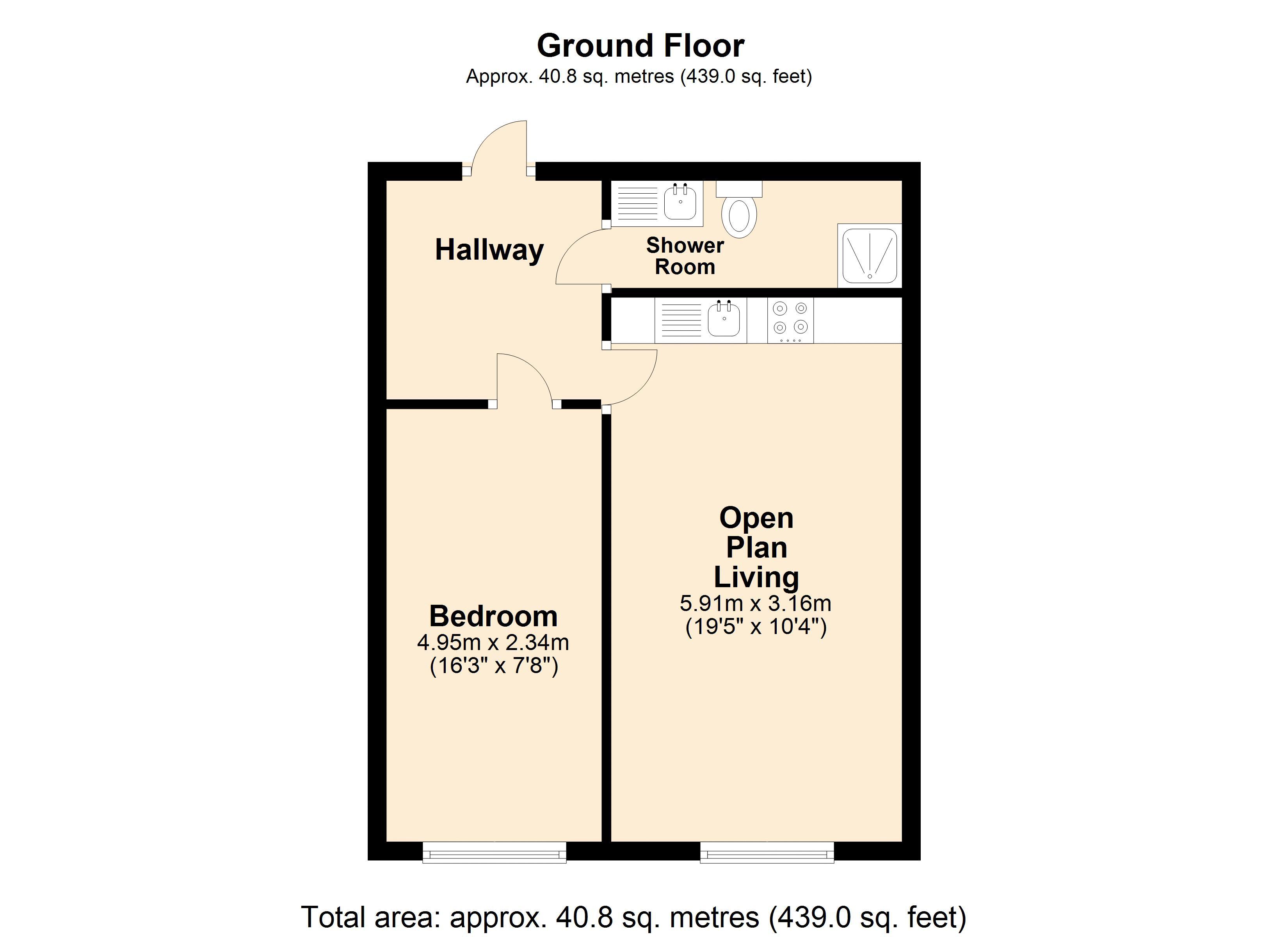 11 School Lofts, Cecil Street, Walsall floorplan