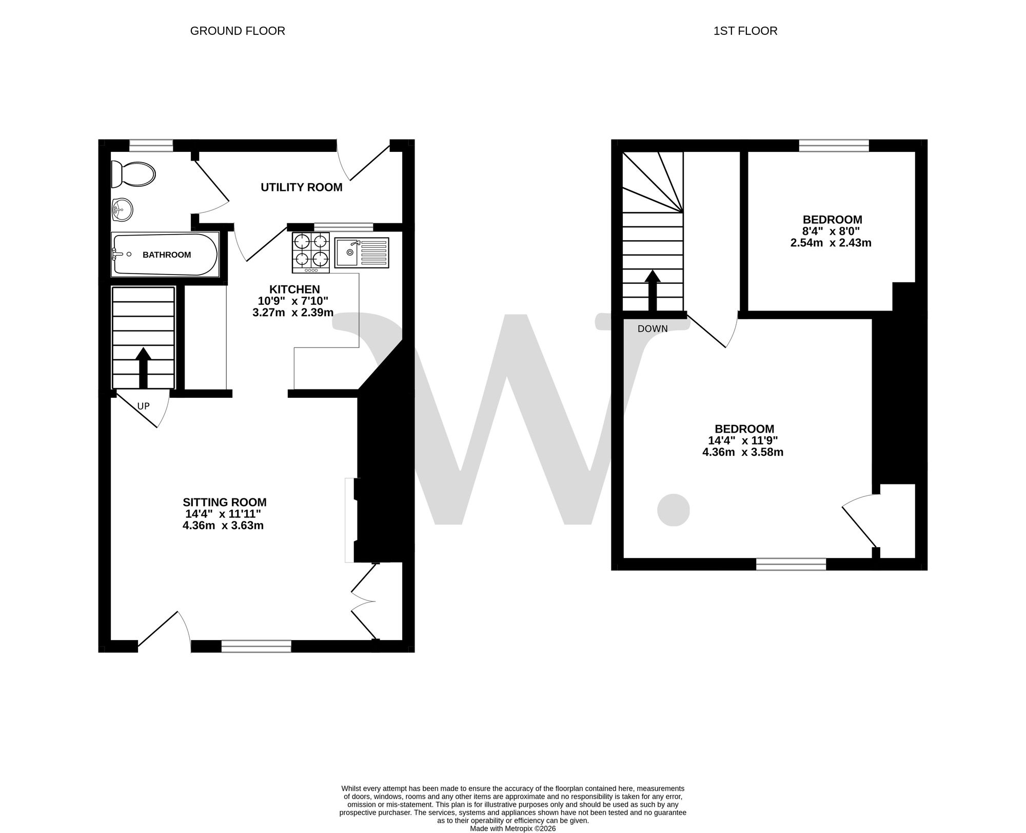 3 Horners Terrace Norwich Road, Norwich floorplan