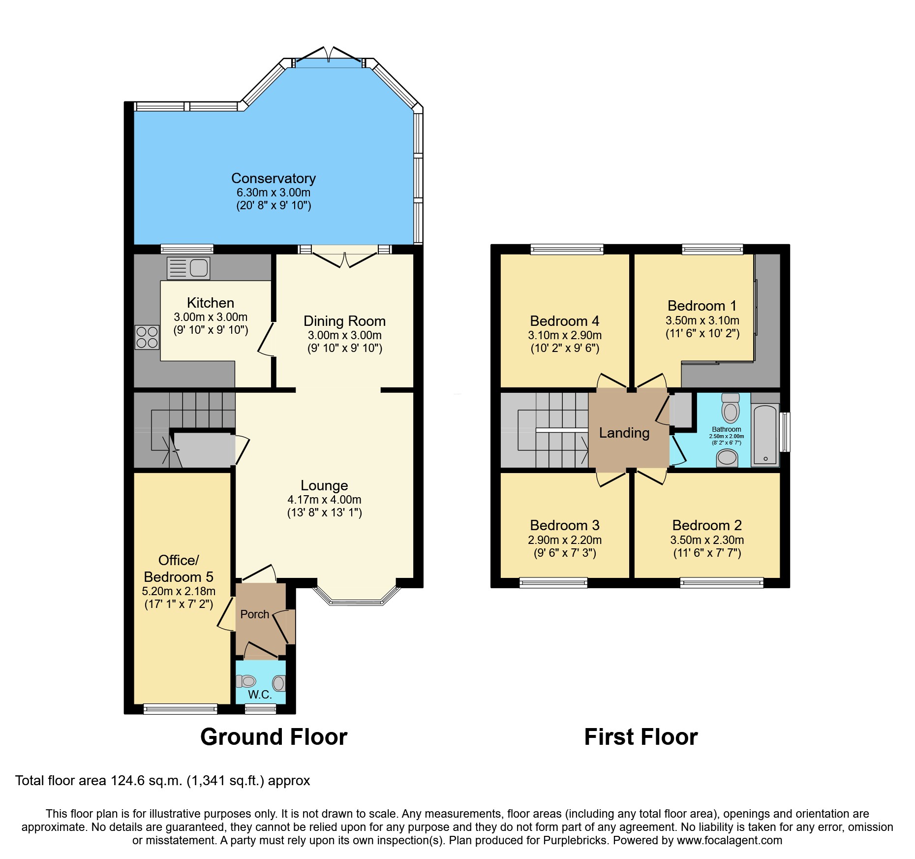 14, New England Crescent, Southend-on-Sea floorplan