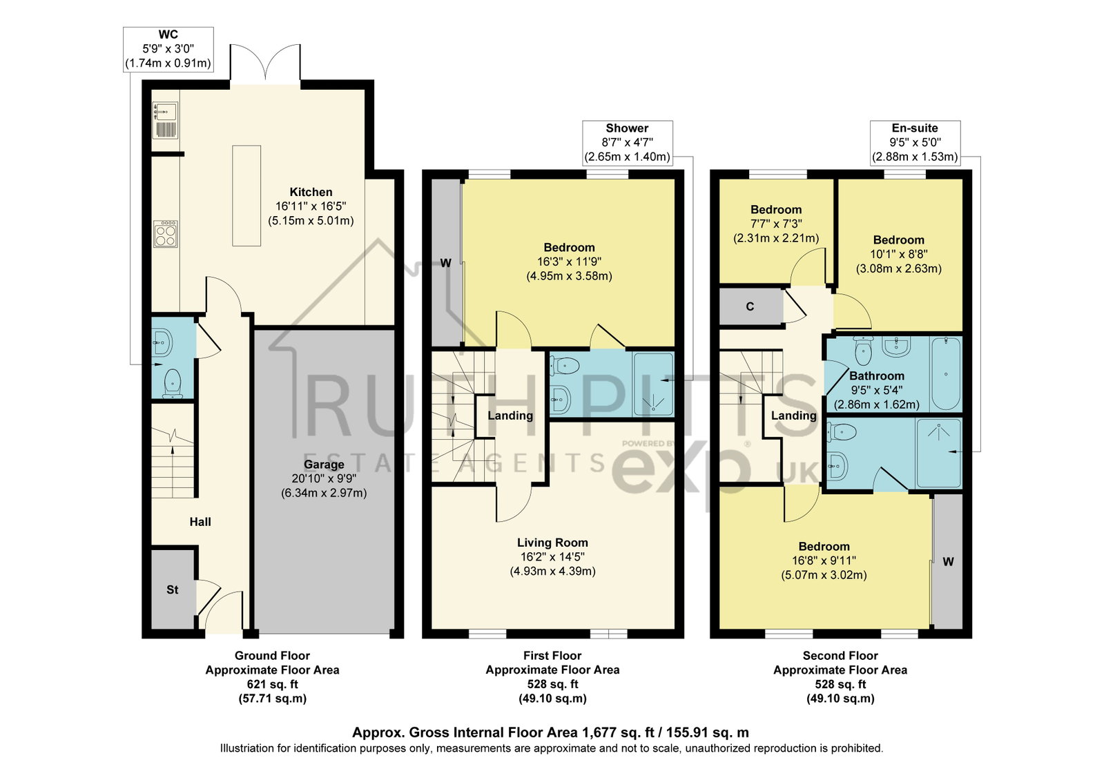 134 Seals Drive, Pontefract floorplan