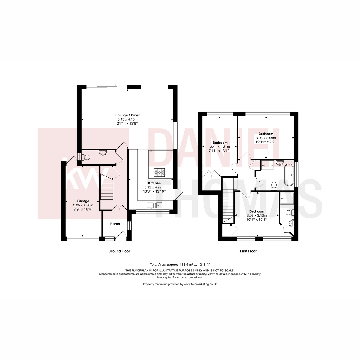 9, John Eliot Close, Waltham Abbey floorplan