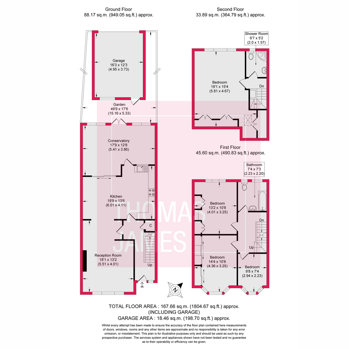 86, Halstead Road, London floorplan