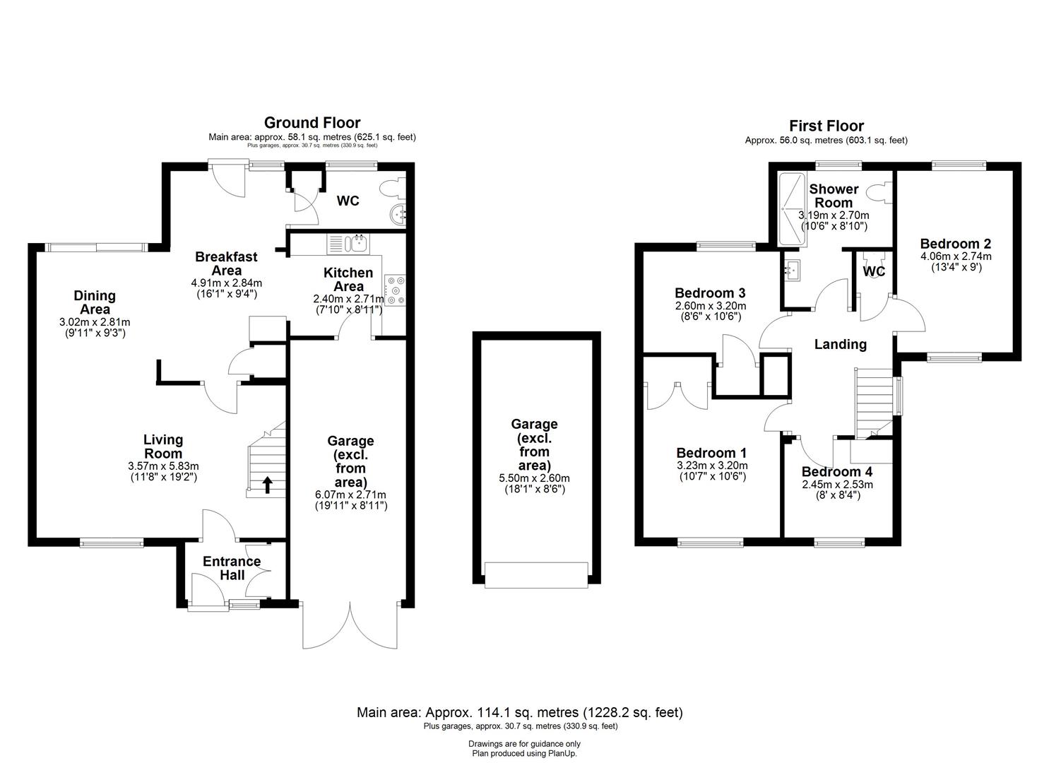 Blanford Walk, Cambridge floorplan