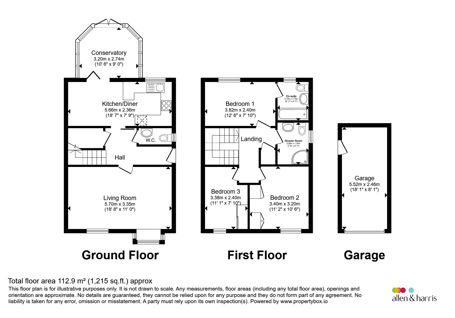 18, Vayre Close, Bristol floorplan