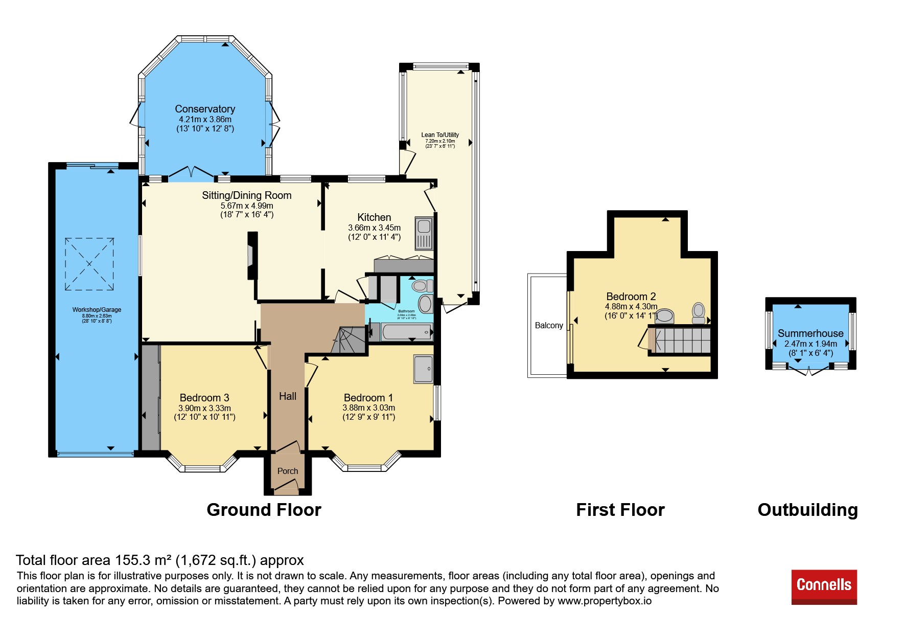 Blue Cedars, Crawley Lane, Crawley floorplan