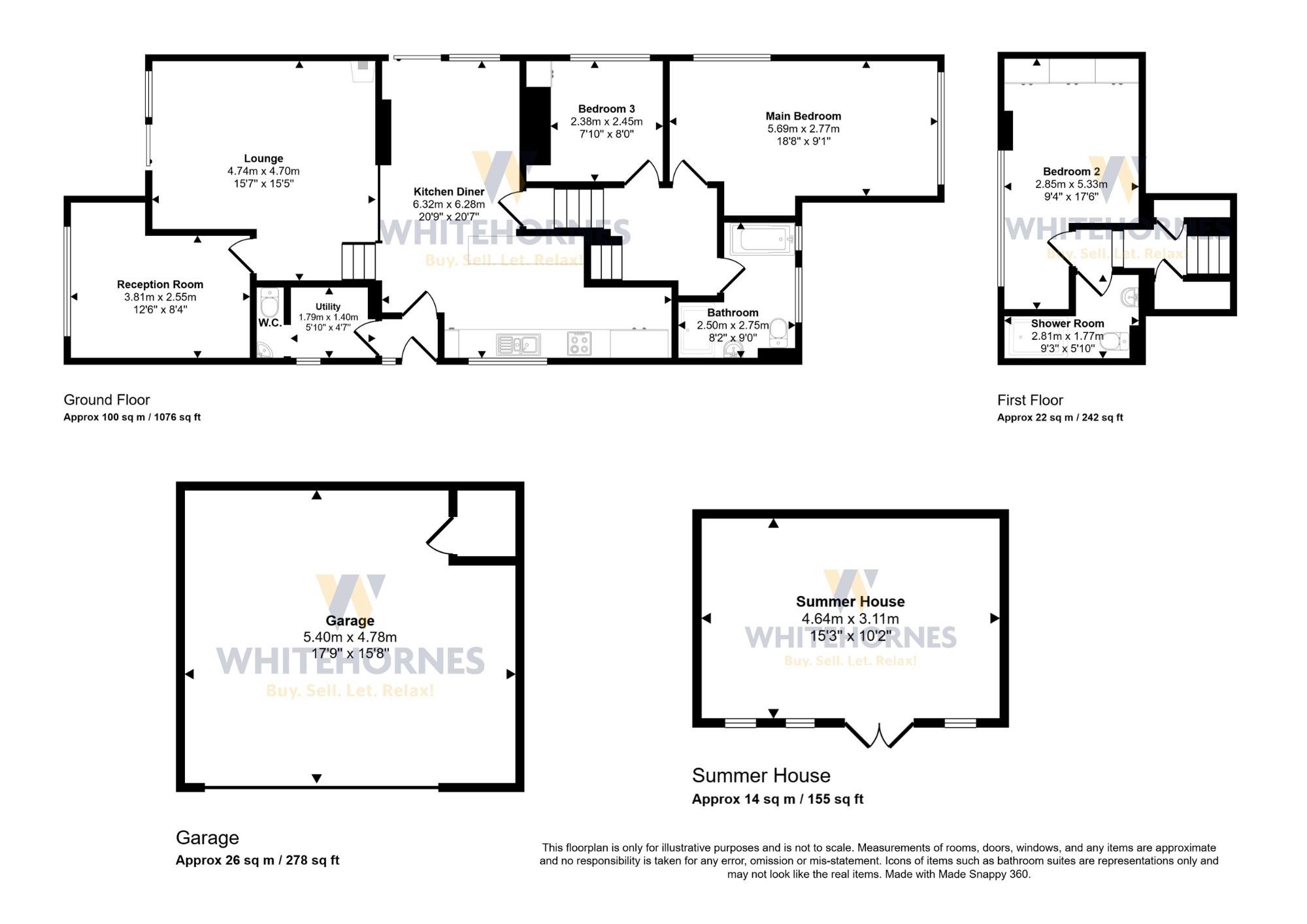 149 Prospect Road, Sheffield floorplan