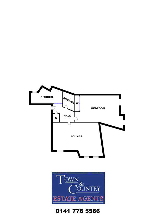 Broomfield Walk, Kirkintilloch G66, 1 bedroom flat for sale 64025211