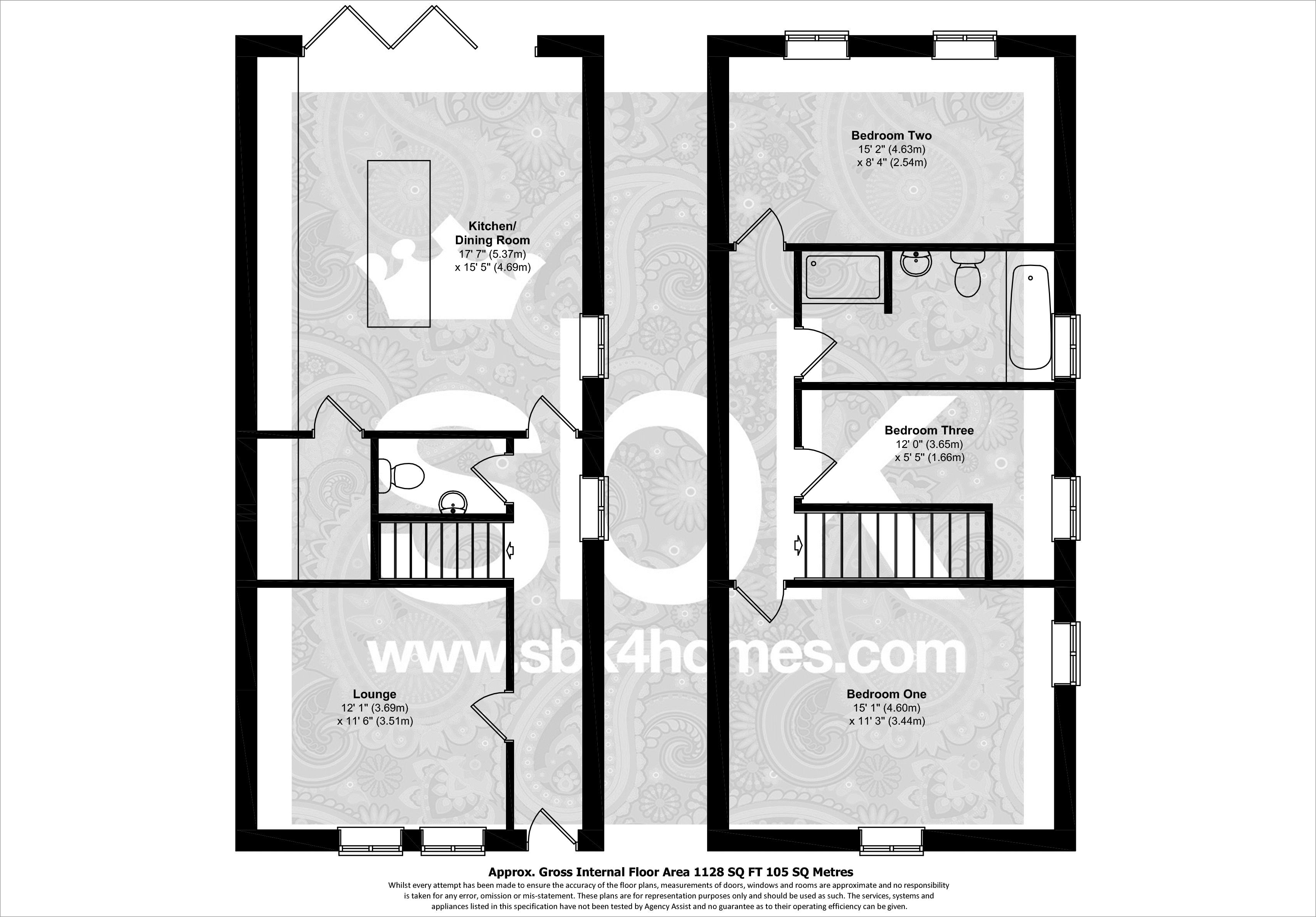 Warsash Road, Fareham PO14, 3 bedroom semidetached house for sale