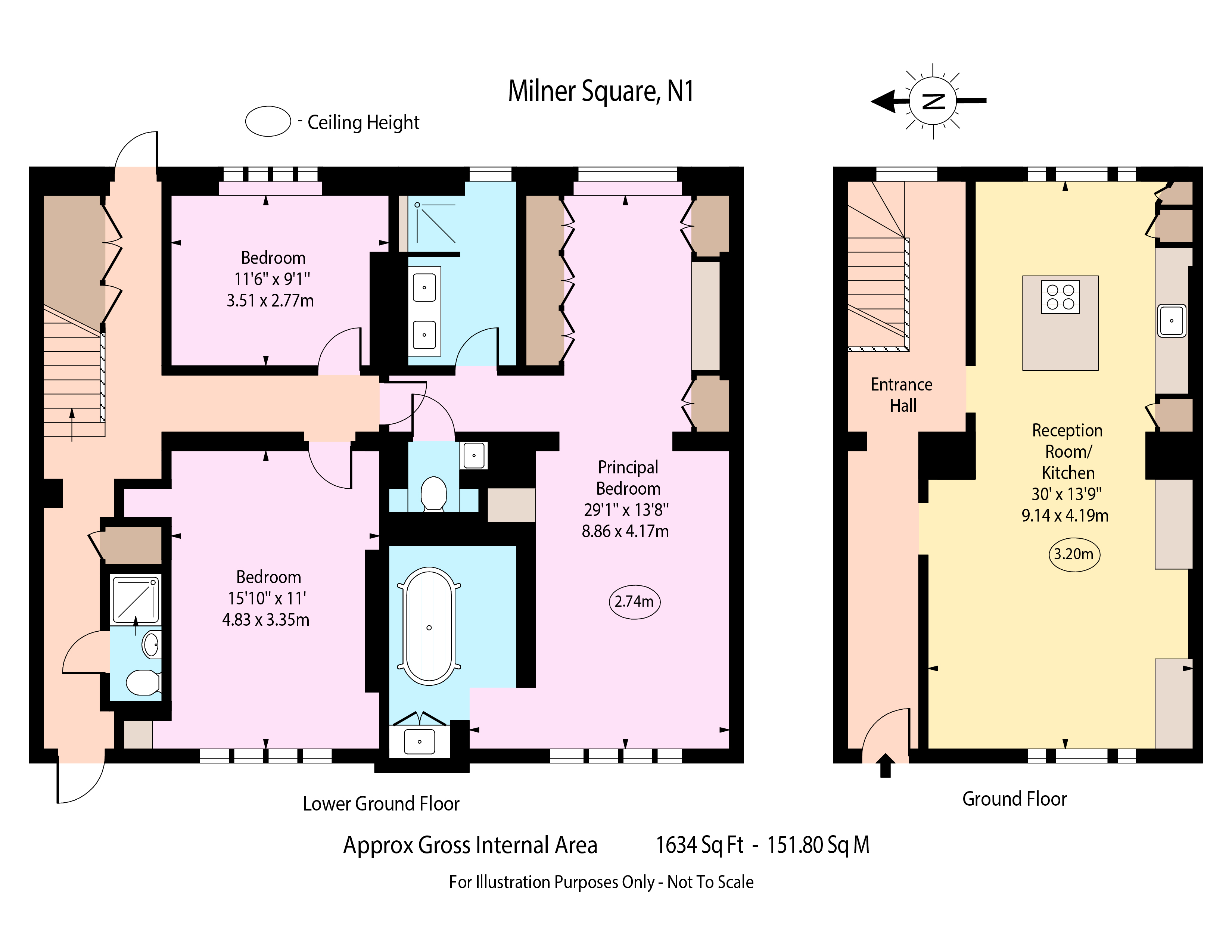 11, Milner Square, London floorplan