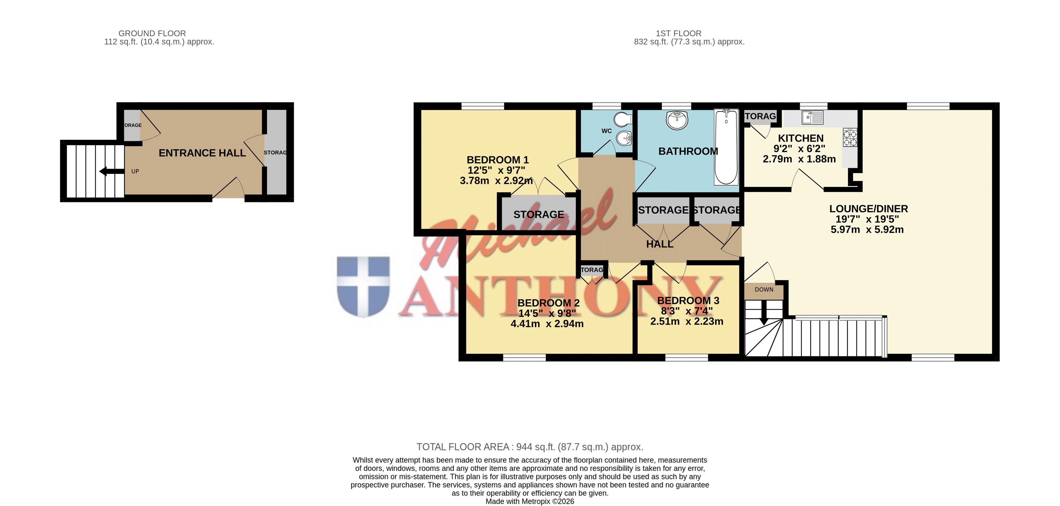 48, Thompson Street, Milton Keynes floorplan