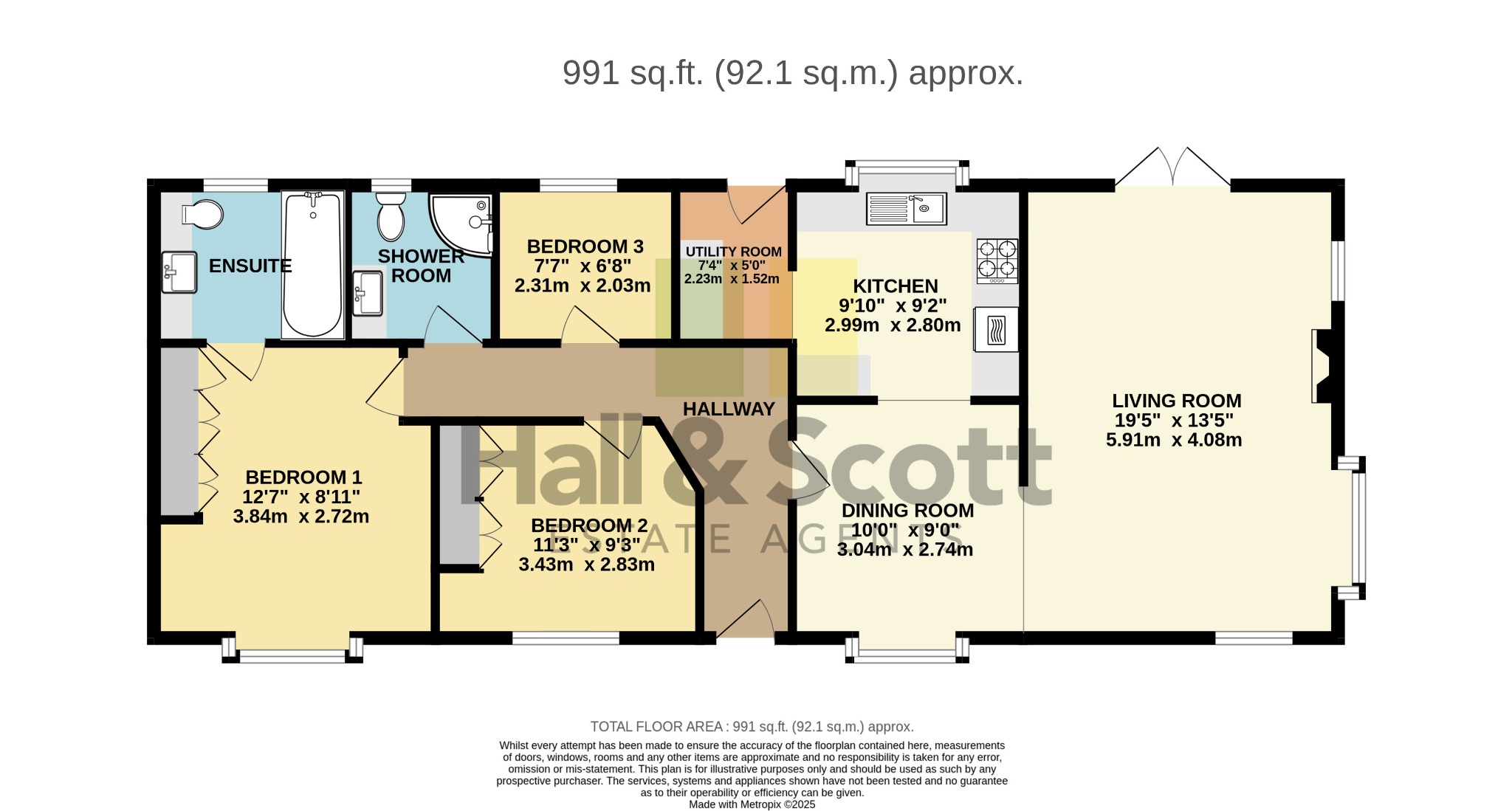 64 Willow View Park, Whimple, Exeter floorplan
