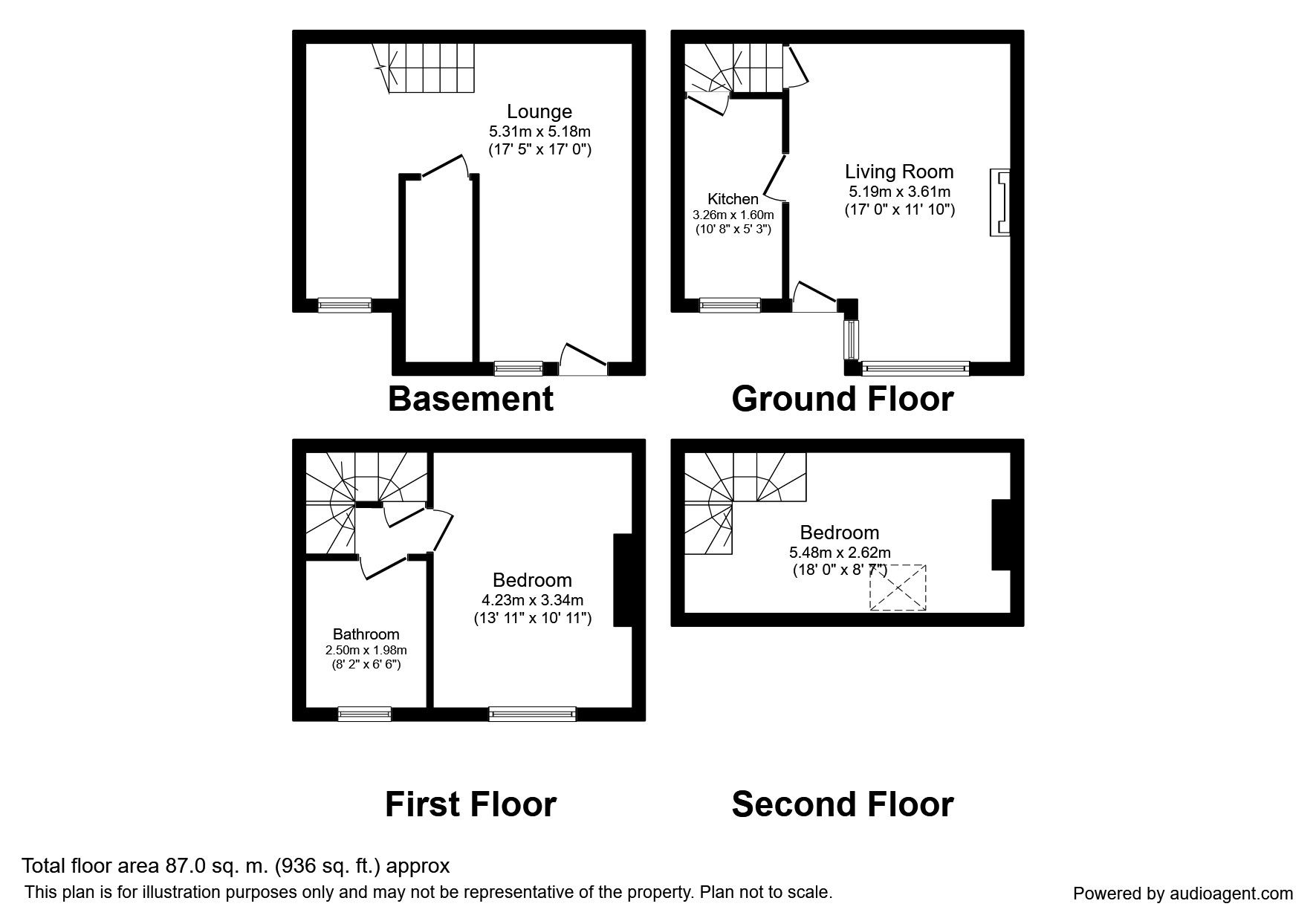 2 Bedrooms Terraced house to rent in St. Hildas Avenue, Leeds LS9