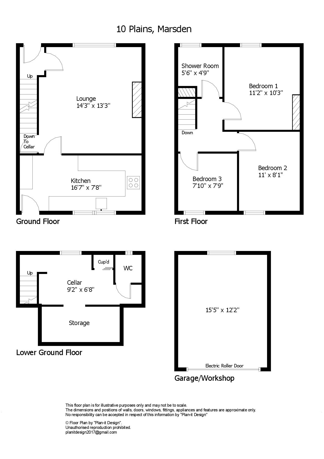 10, Plains, Huddersfield floorplan