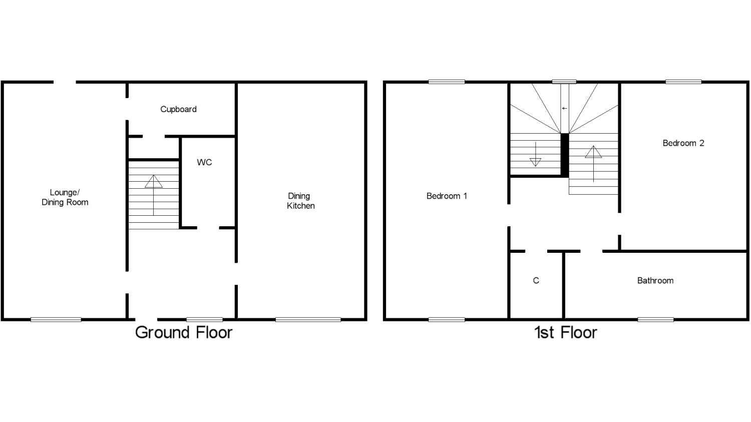 2 Bedrooms Terraced house for sale in Home Farm Steading, Erskine Ferry Road, Bishopton, Renfrewshire PA7