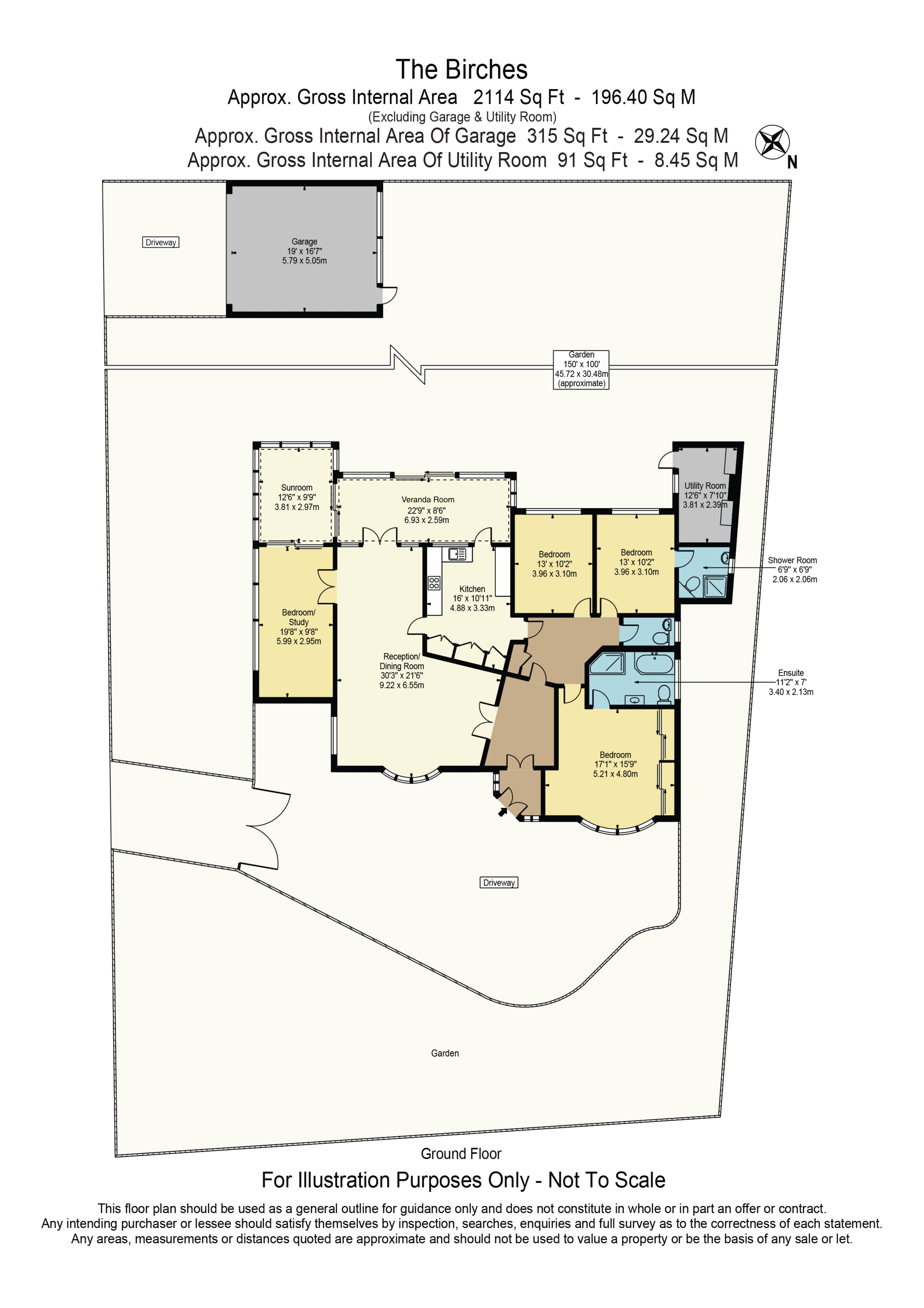 1, The Birches, Essex floorplan
