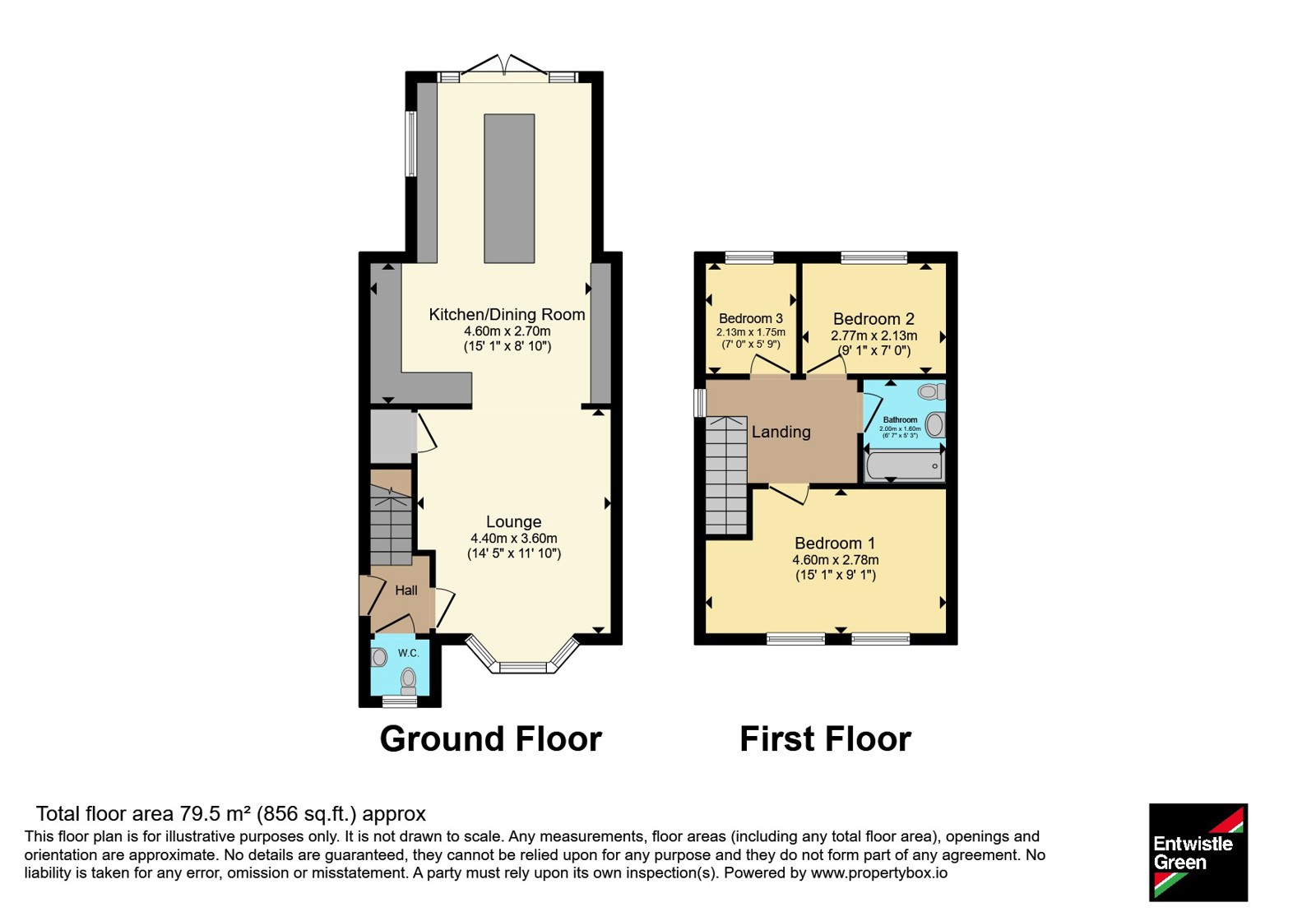 Albany Fold, Bolton floorplan