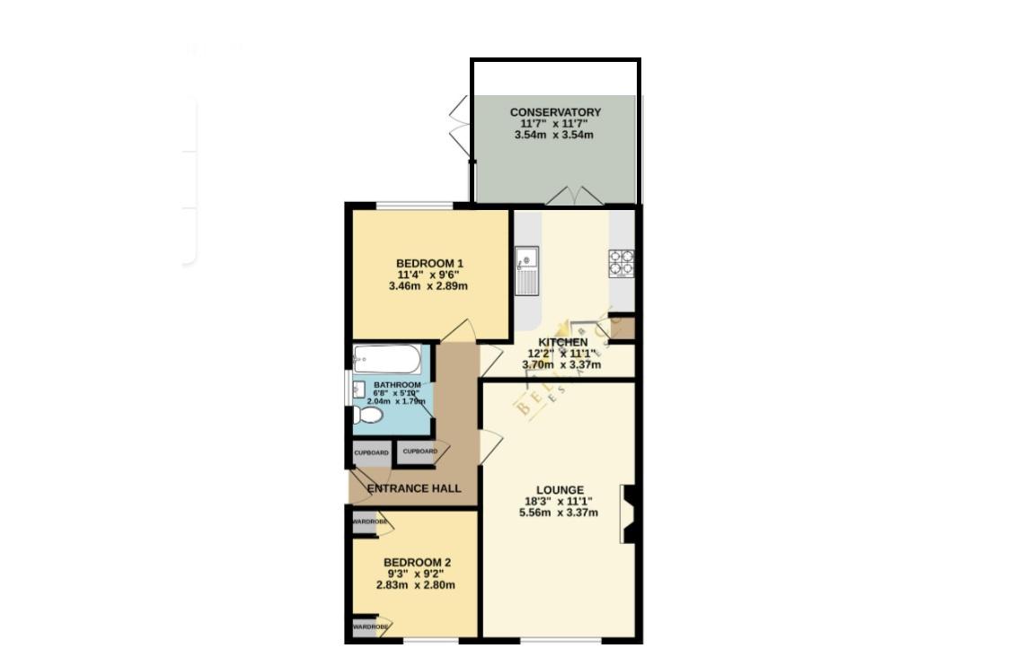 16, Meadow Close, Sheffield floorplan