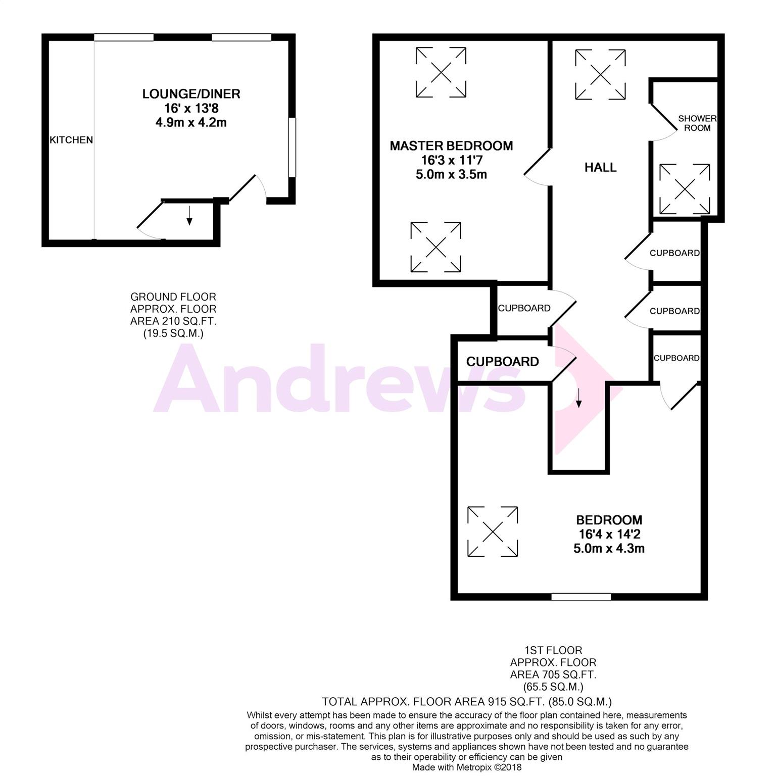 2 Bedrooms Flat to rent in Redhill, Surrey RH1