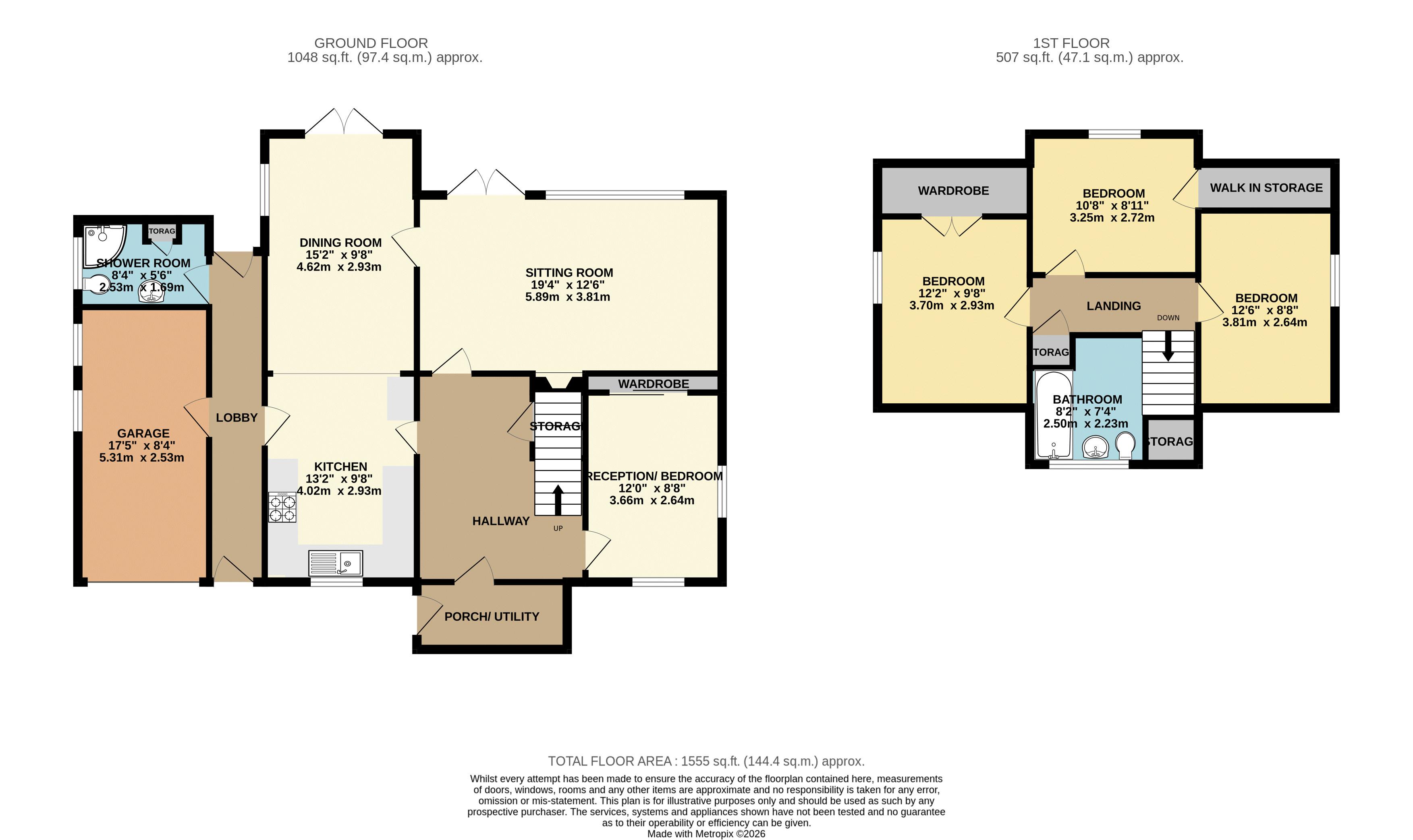 Sandalwood, Tump Lane, Hereford floorplan