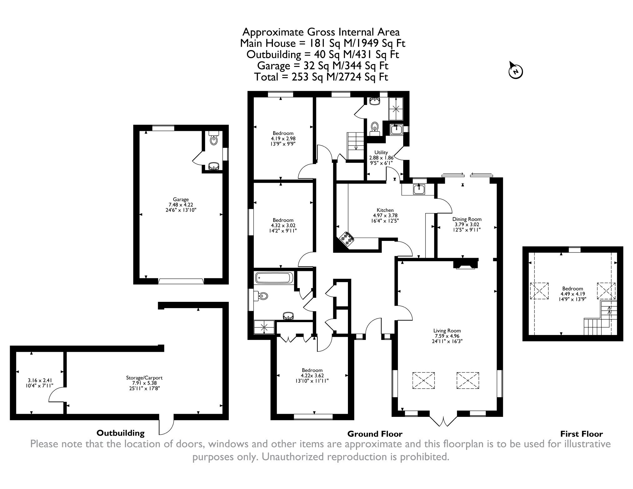 Jays Corner, Awre, Newnham floorplan