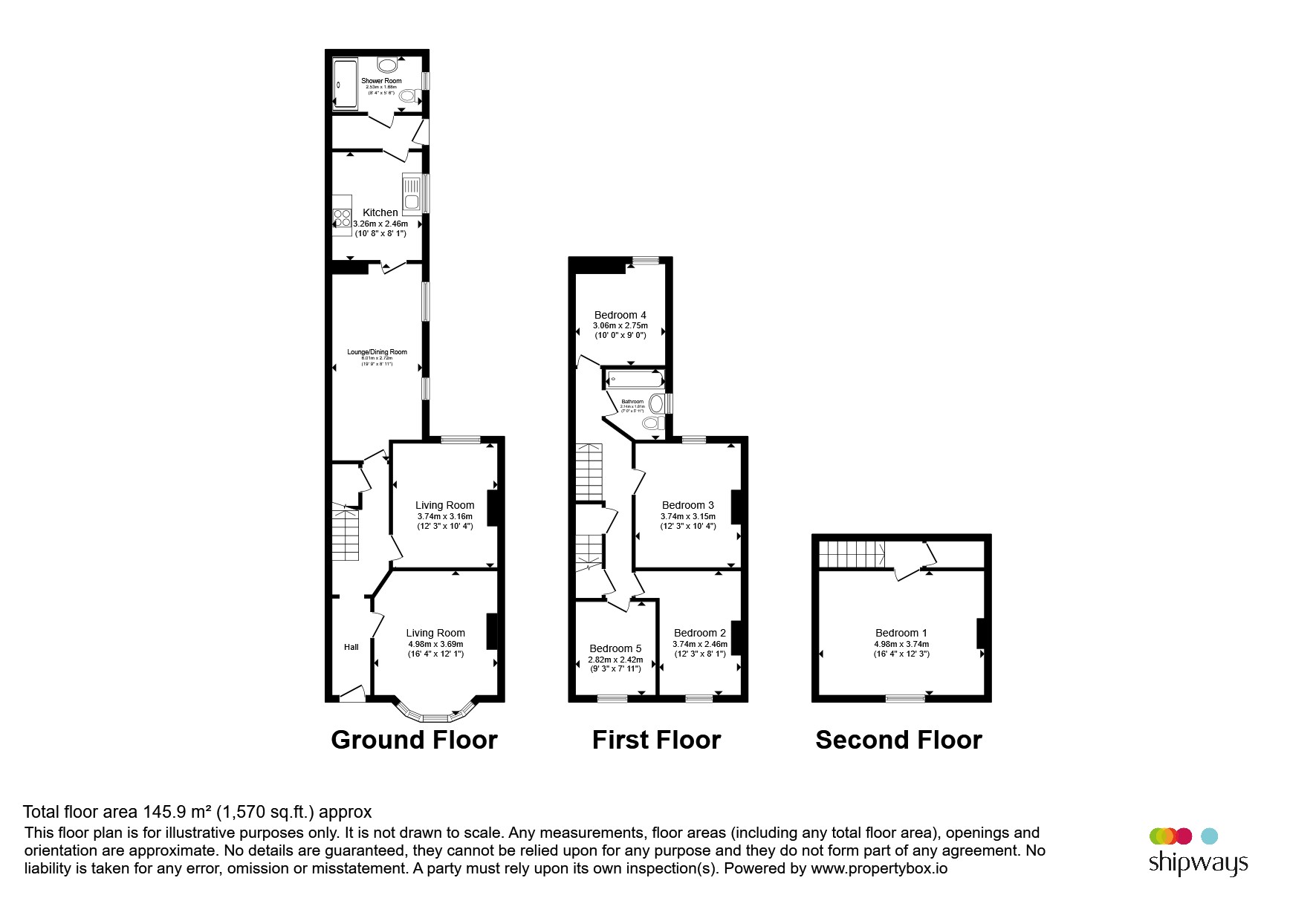 88, Heathfield Road, Birmingham floorplan